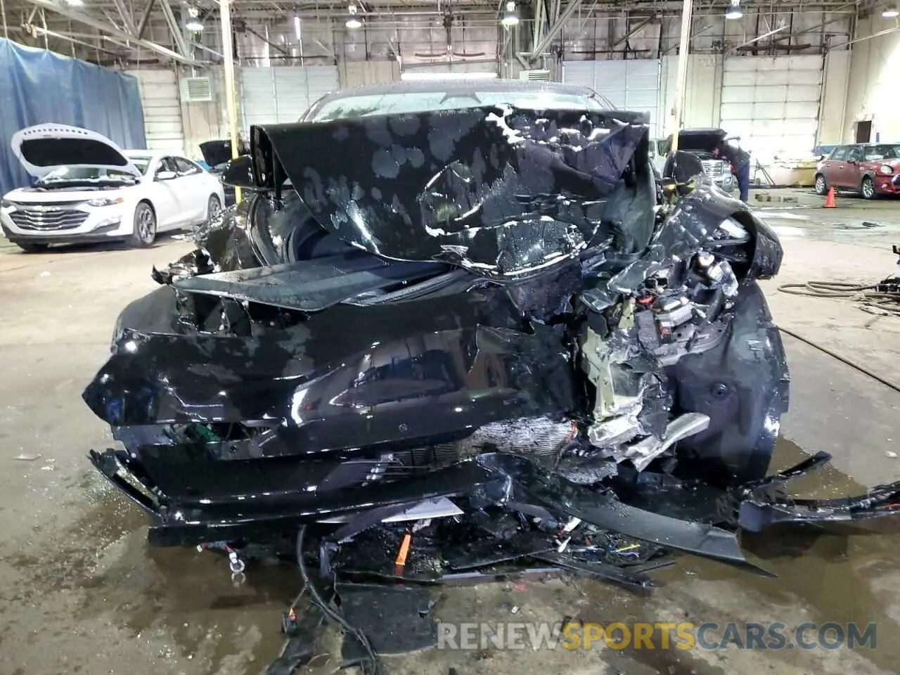 5 Photograph of a damaged car 5YJ3E1EC4MF925430 TESLA MODEL 3 2021