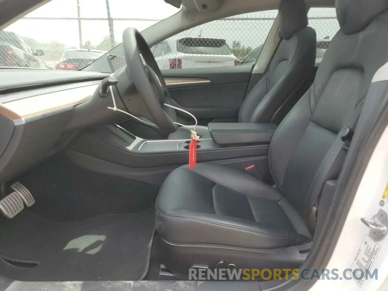 7 Photograph of a damaged car 5YJ3E1EC5MF015740 TESLA MODEL 3 2021