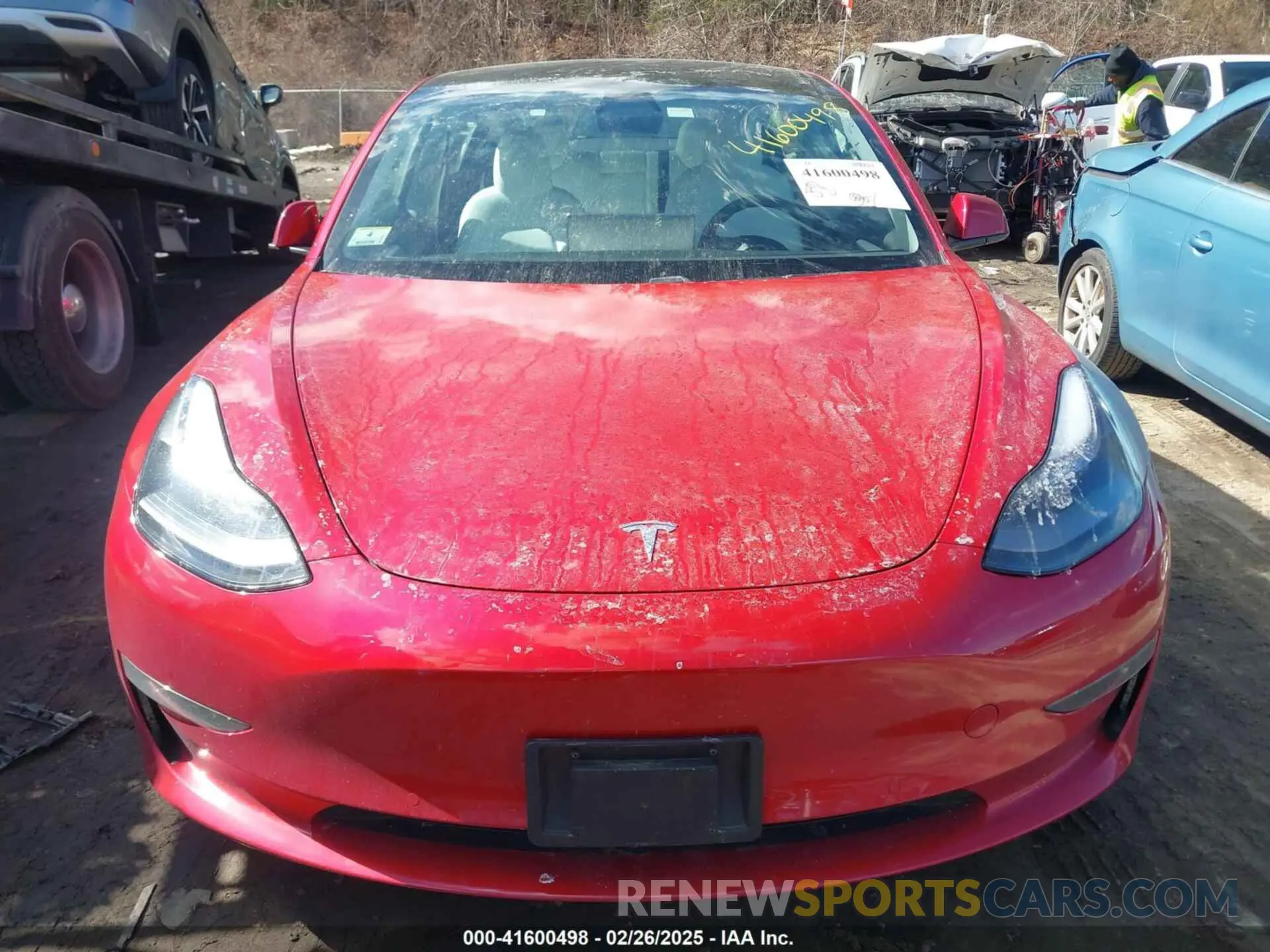 11 Photograph of a damaged car 5YJ3E1EC5MF061178 TESLA MODEL 3 2021