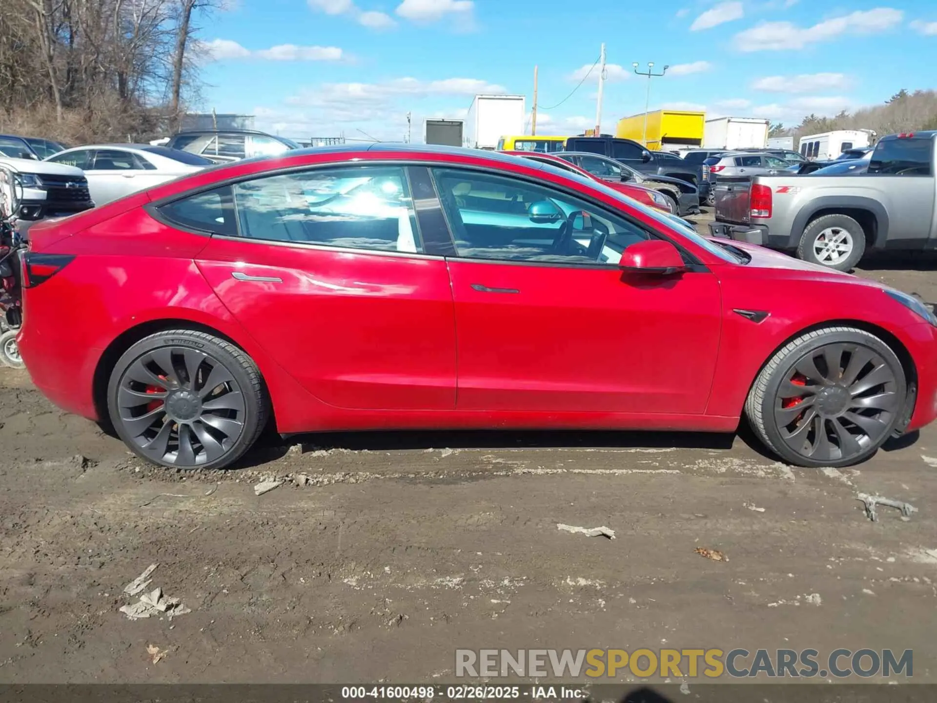 12 Photograph of a damaged car 5YJ3E1EC5MF061178 TESLA MODEL 3 2021