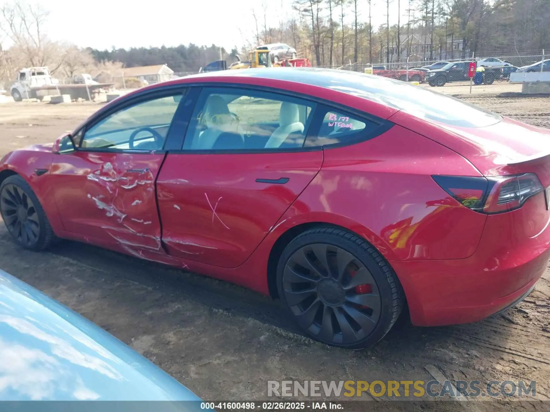13 Photograph of a damaged car 5YJ3E1EC5MF061178 TESLA MODEL 3 2021