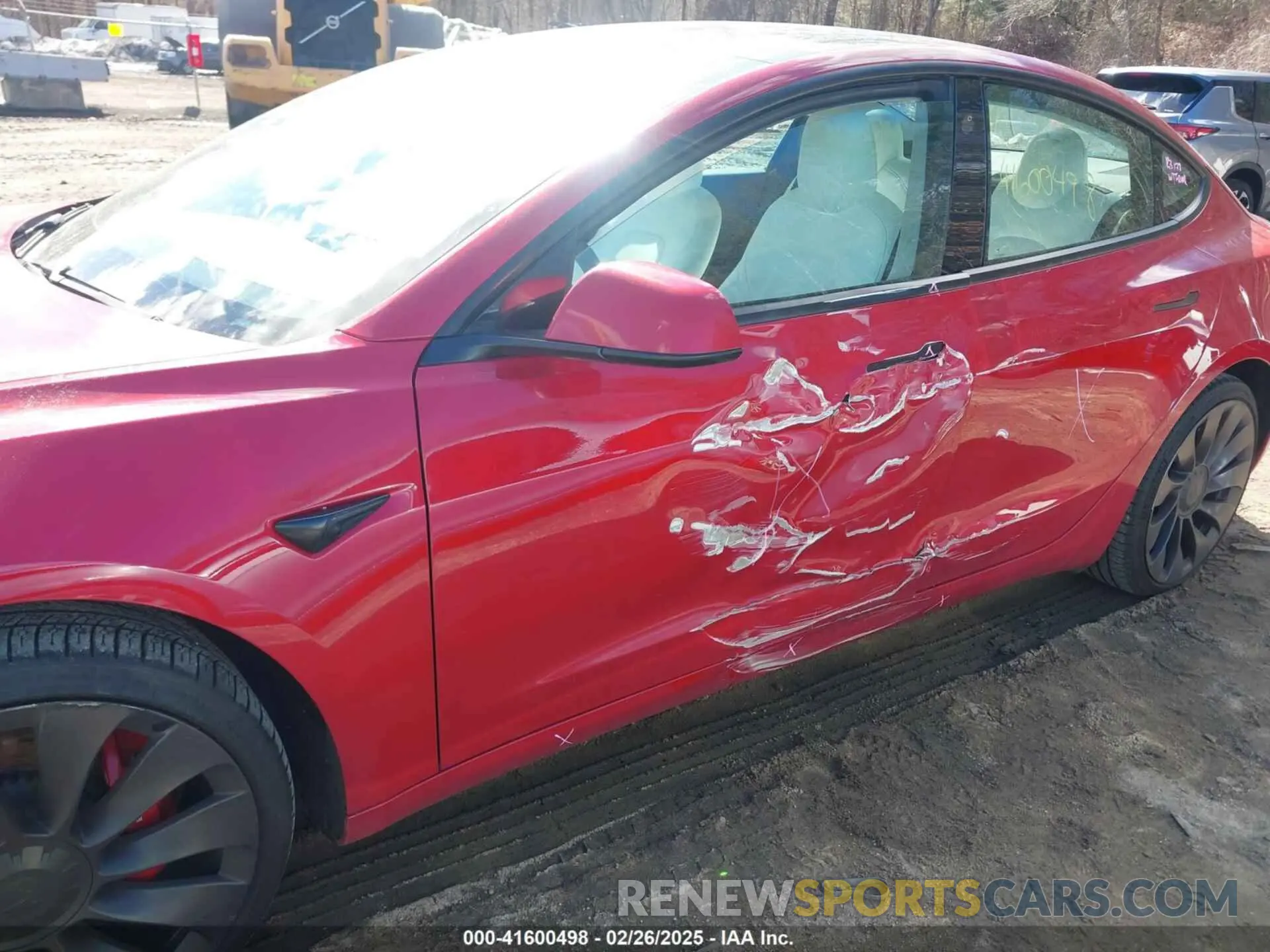 6 Photograph of a damaged car 5YJ3E1EC5MF061178 TESLA MODEL 3 2021