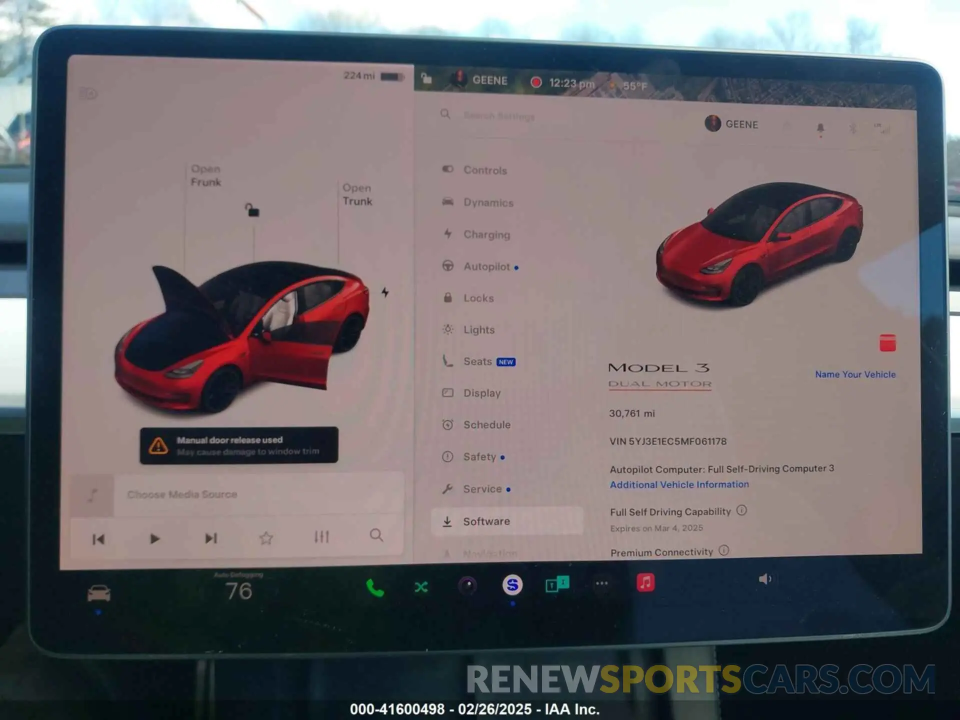 7 Photograph of a damaged car 5YJ3E1EC5MF061178 TESLA MODEL 3 2021