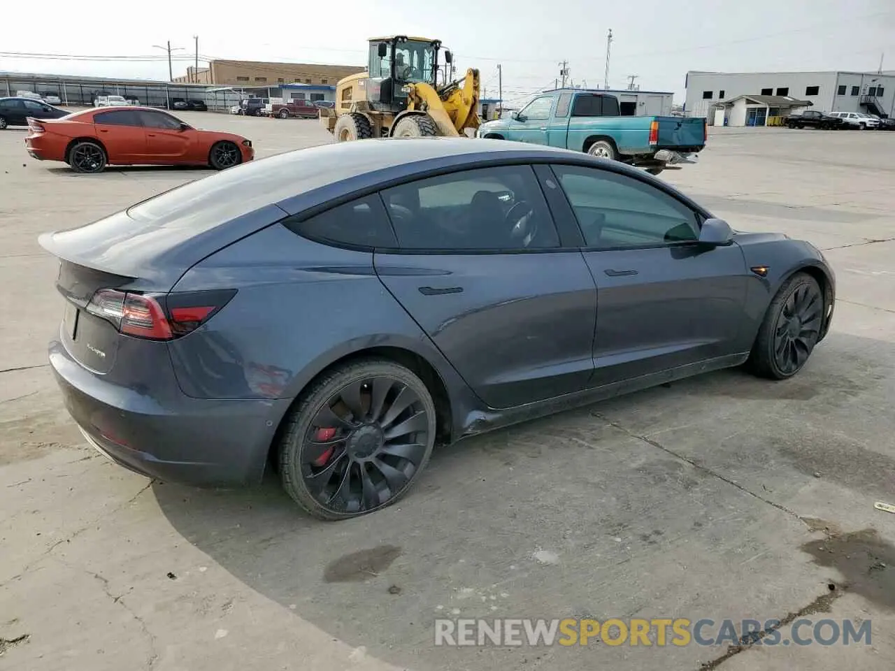 3 Фотография поврежденного автомобиля 5YJ3E1EC5MF850673 TESLA MODEL 3 2021