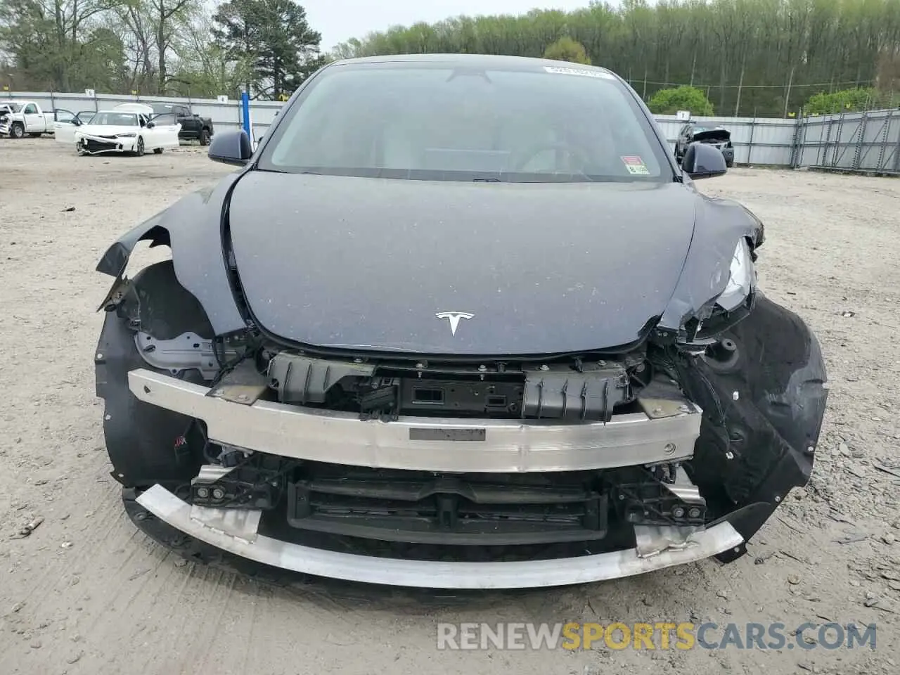 5 Фотография поврежденного автомобиля 5YJ3E1EC5MF984986 TESLA MODEL 3 2021