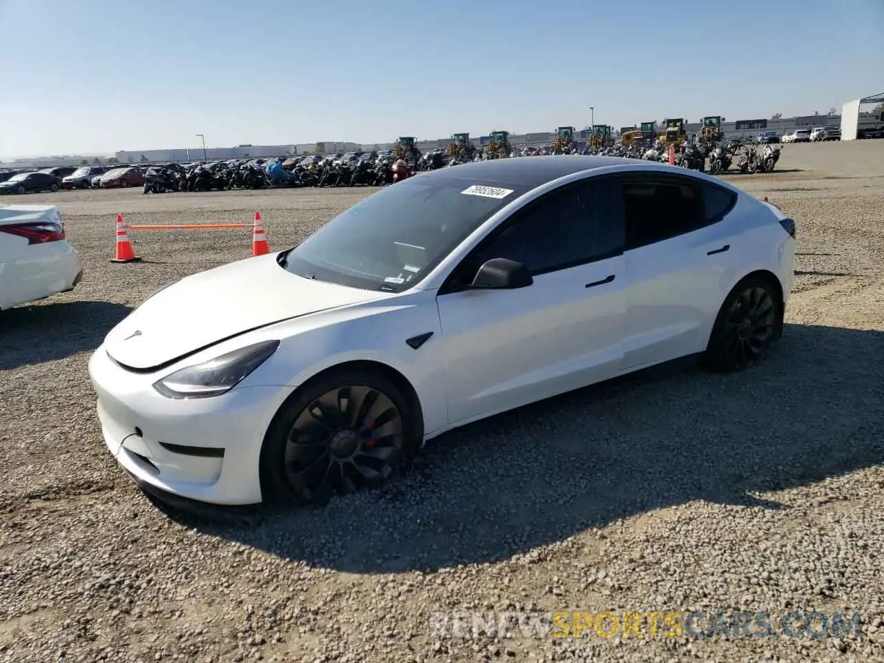 1 Фотография поврежденного автомобиля 5YJ3E1EC6MF926286 TESLA MODEL 3 2021