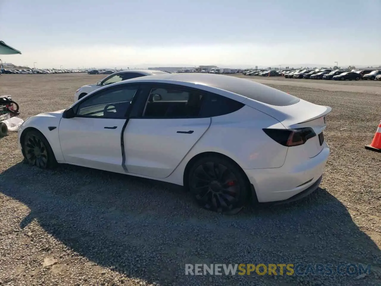 2 Фотография поврежденного автомобиля 5YJ3E1EC6MF926286 TESLA MODEL 3 2021