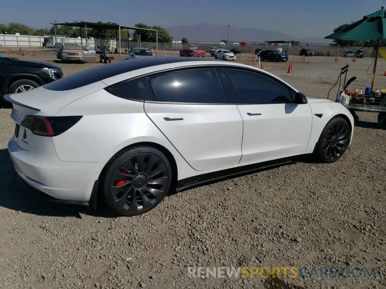 3 Фотография поврежденного автомобиля 5YJ3E1EC6MF926286 TESLA MODEL 3 2021