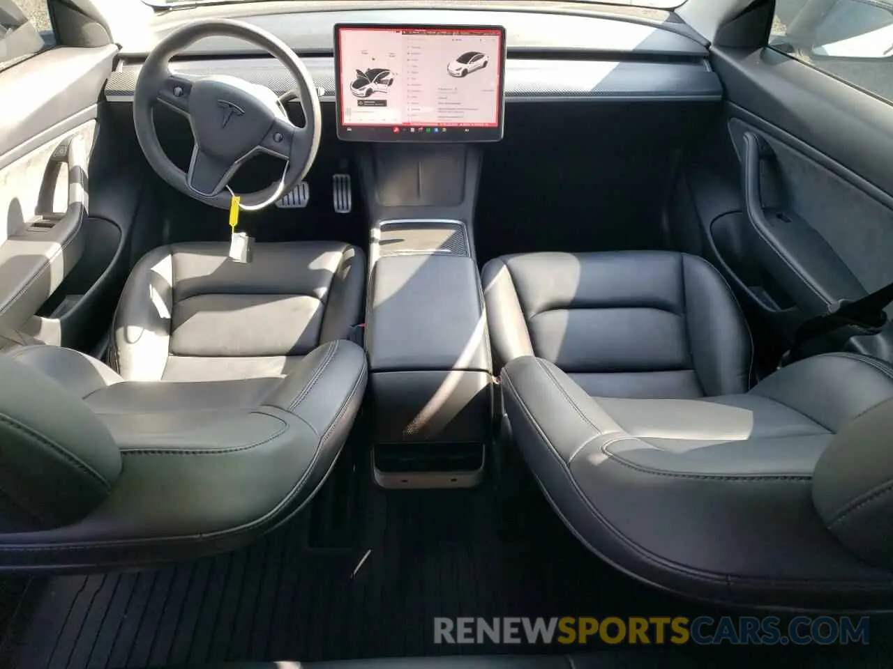 8 Фотография поврежденного автомобиля 5YJ3E1EC6MF926286 TESLA MODEL 3 2021