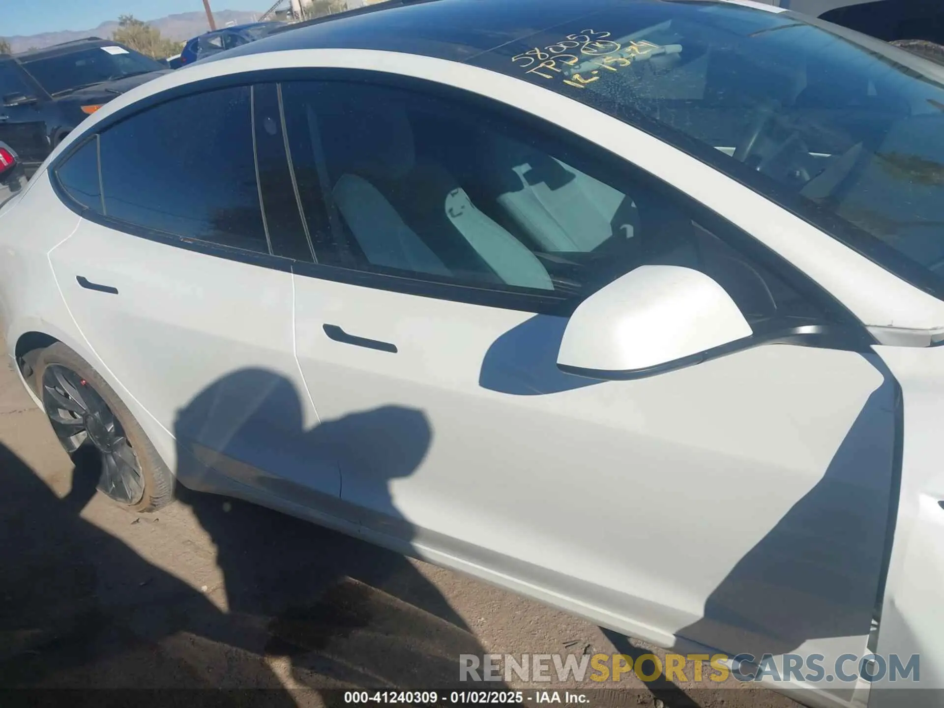 13 Photograph of a damaged car 5YJ3E1EC6MF926448 TESLA MODEL 3 2021