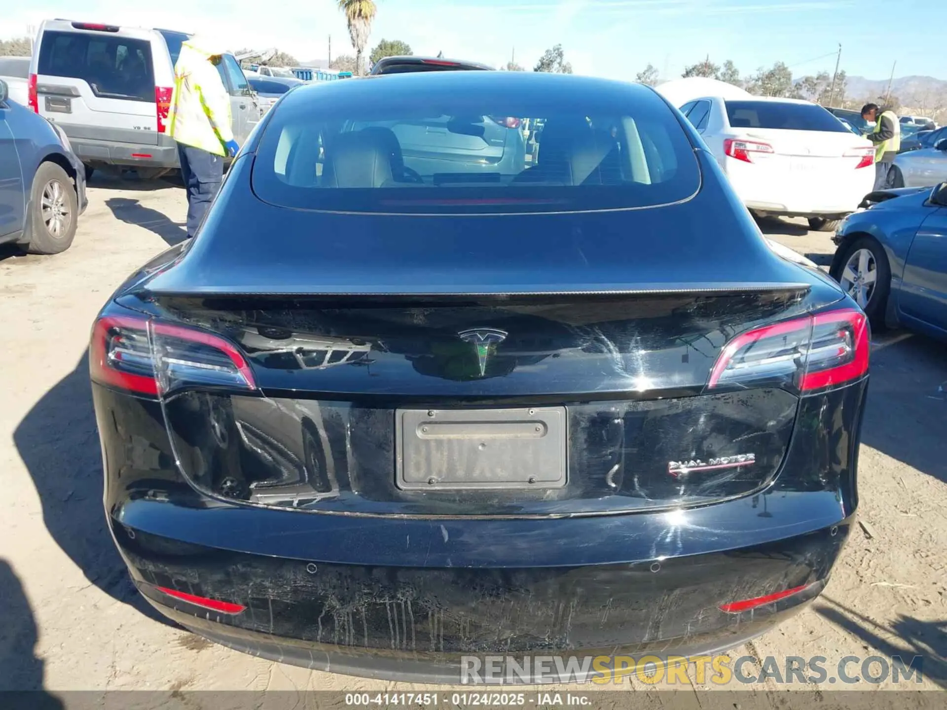 16 Photograph of a damaged car 5YJ3E1EC6MF999321 TESLA MODEL 3 2021