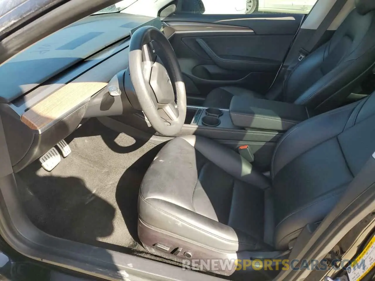 7 Photograph of a damaged car 5YJ3E1EC7MF049436 TESLA MODEL 3 2021