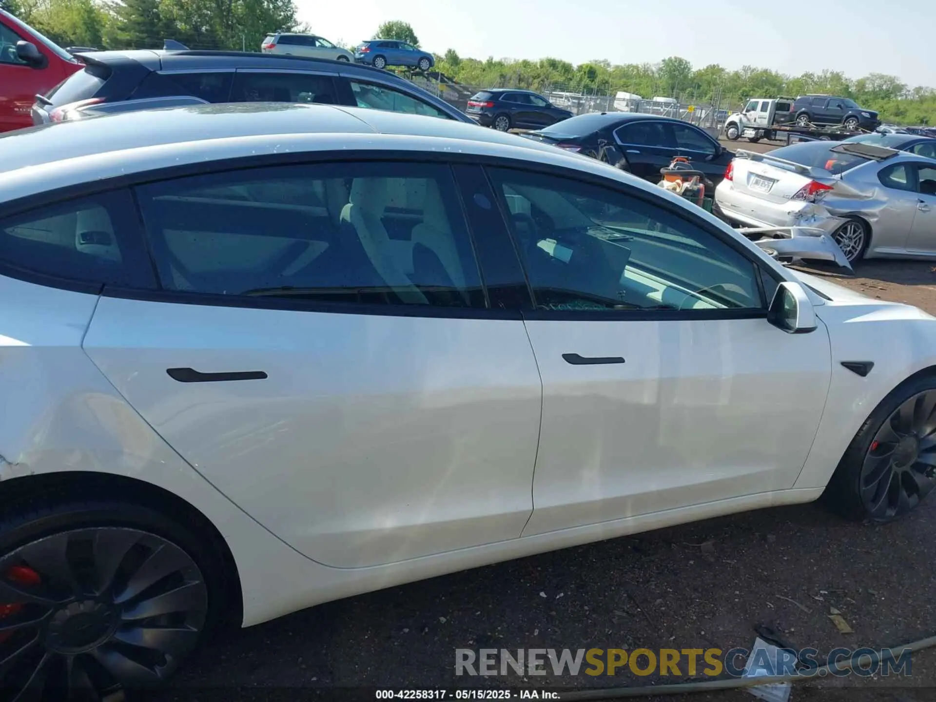 13 Photograph of a damaged car 5YJ3E1EC7MF919282 TESLA MODEL 3 2021