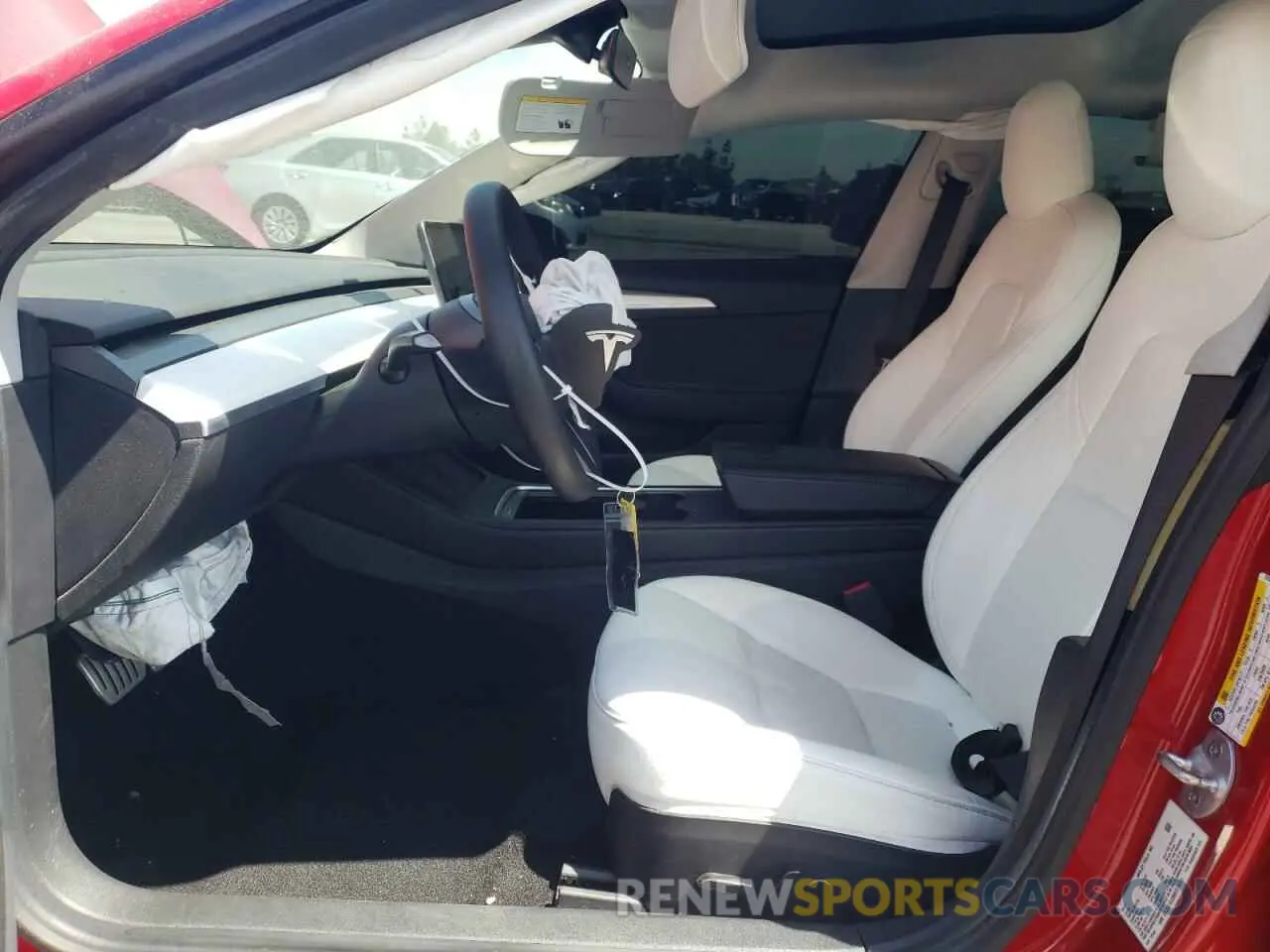 7 Photograph of a damaged car 5YJ3E1EC8MF078315 TESLA MODEL 3 2021