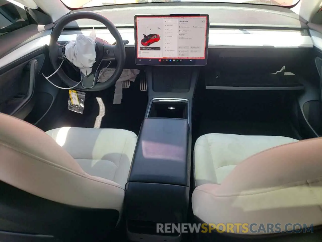 8 Photograph of a damaged car 5YJ3E1EC8MF078315 TESLA MODEL 3 2021