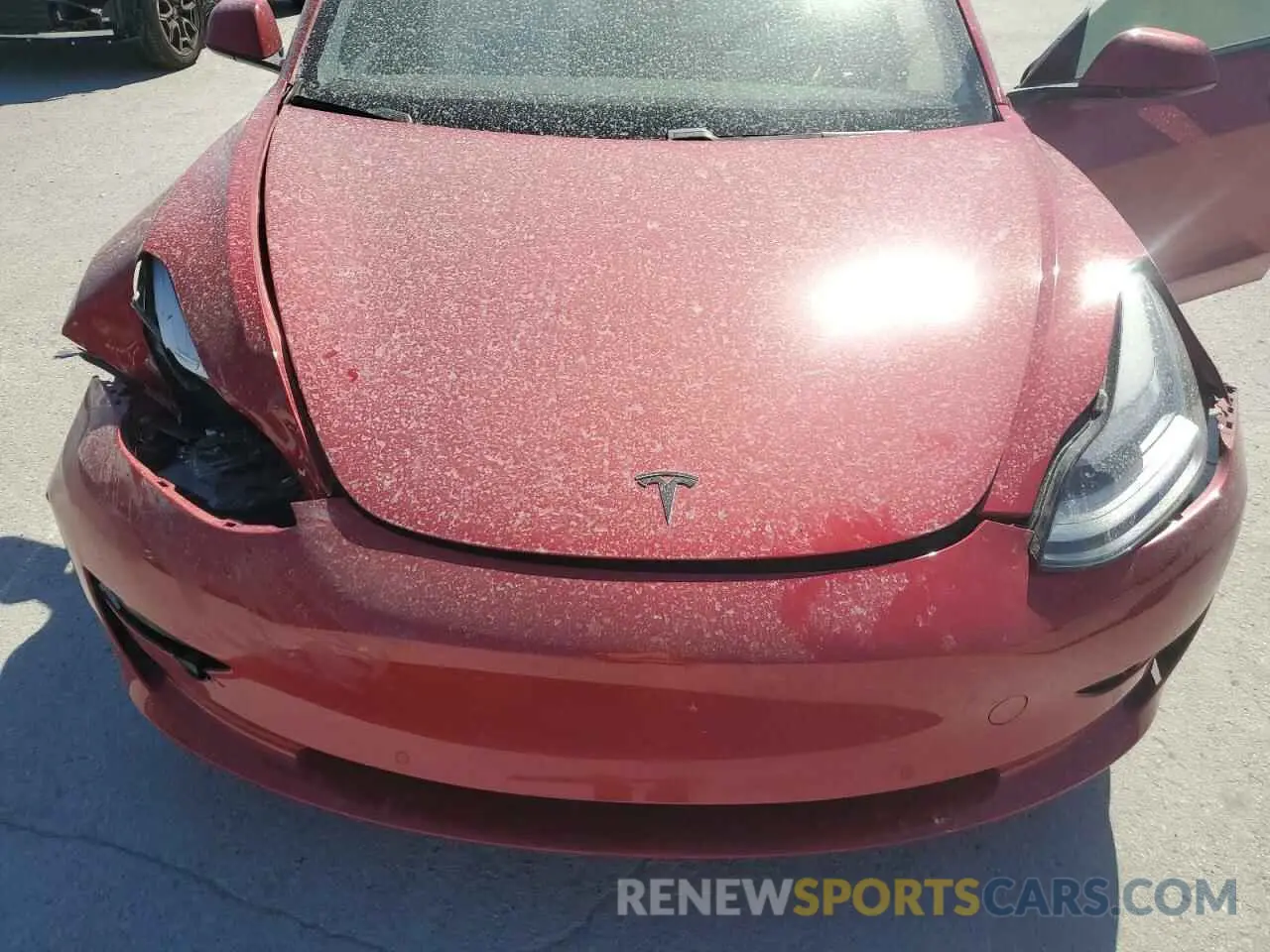 12 Photograph of a damaged car 5YJ3E1EC9MF013392 TESLA MODEL 3 2021