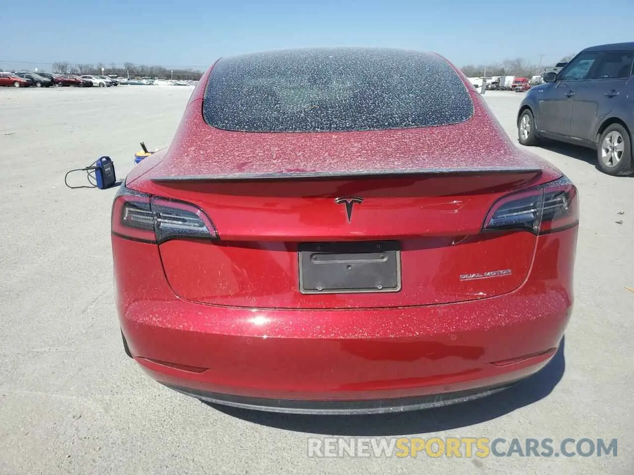 6 Photograph of a damaged car 5YJ3E1EC9MF013392 TESLA MODEL 3 2021