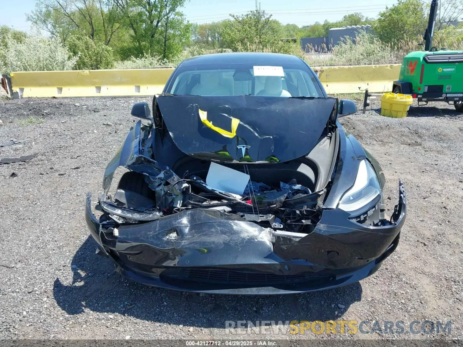 12 Фотография поврежденного автомобиля 5YJ3E1EC9MF091963 TESLA MODEL 3 2021