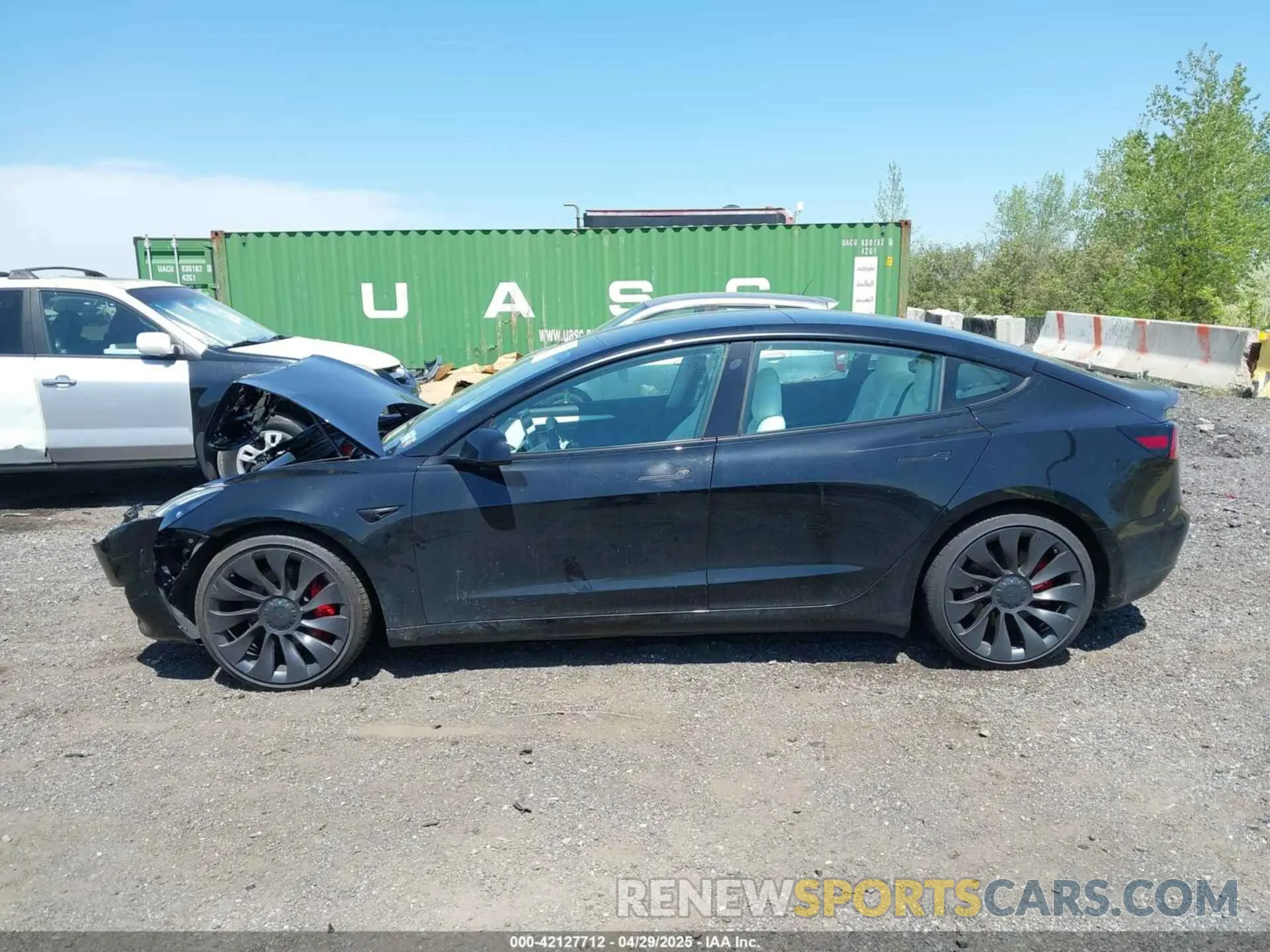 14 Фотография поврежденного автомобиля 5YJ3E1EC9MF091963 TESLA MODEL 3 2021