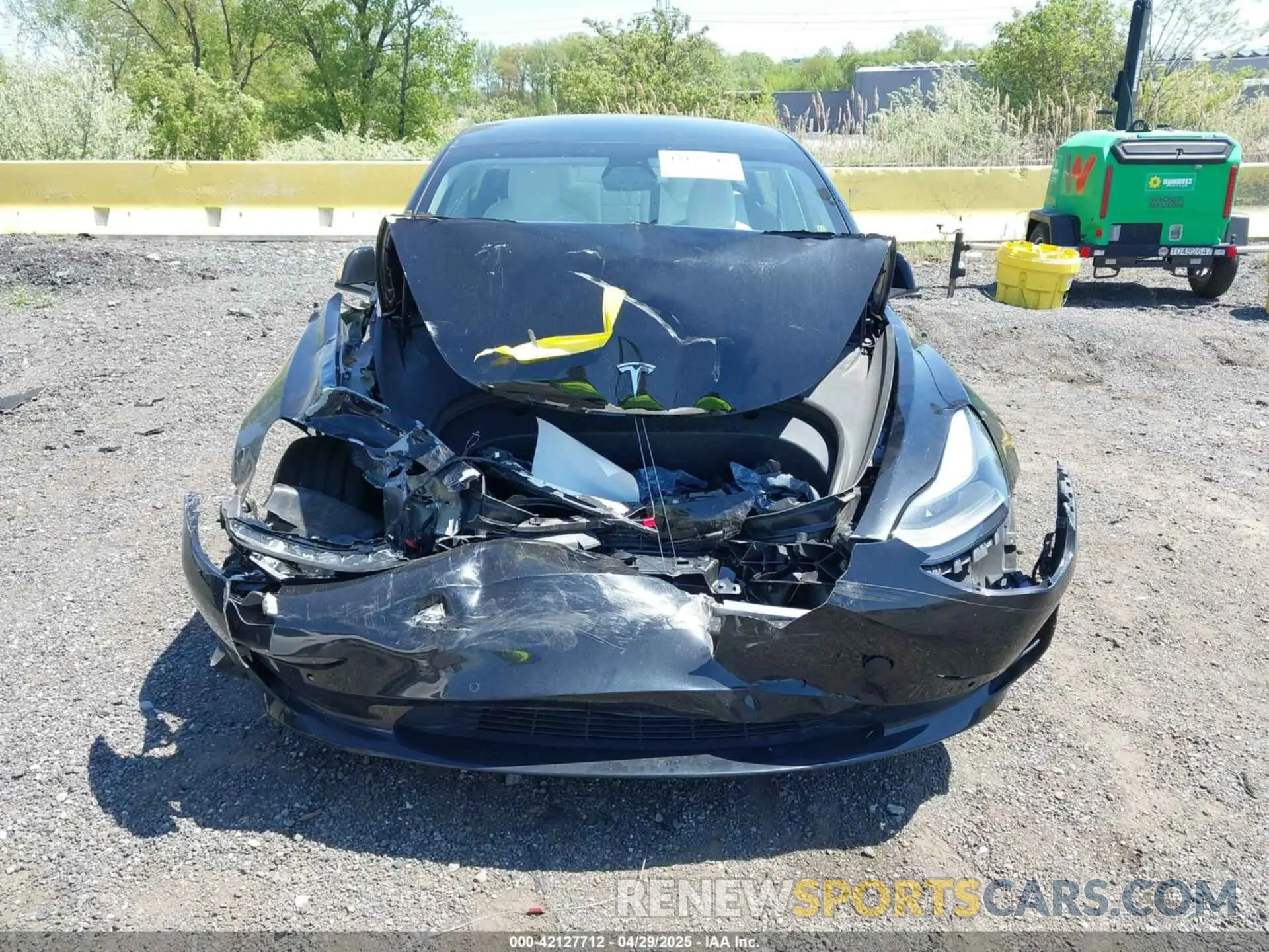 6 Фотография поврежденного автомобиля 5YJ3E1EC9MF091963 TESLA MODEL 3 2021