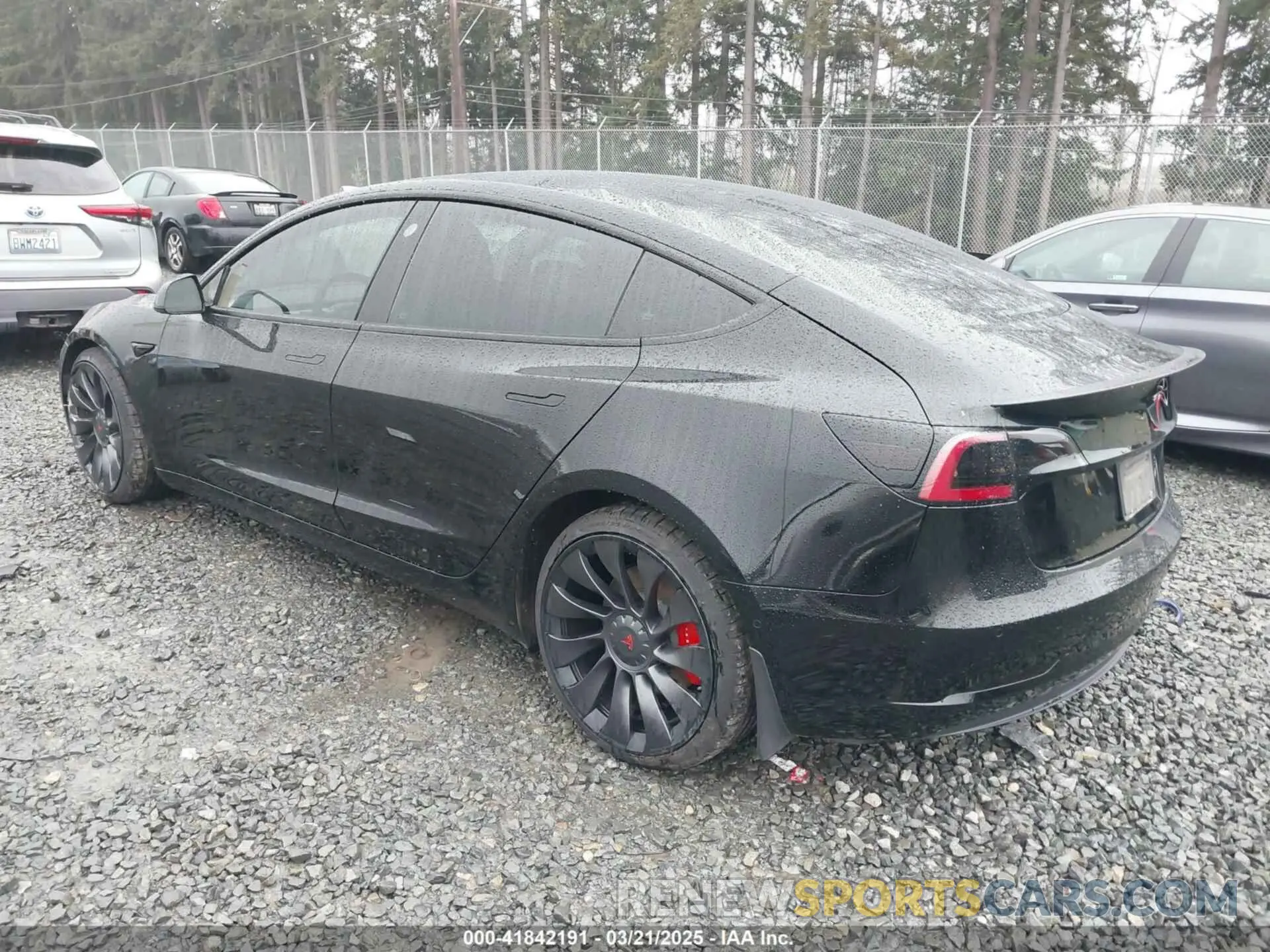3 Фотография поврежденного автомобиля 5YJ3E1EC9MF849817 TESLA MODEL 3 2021