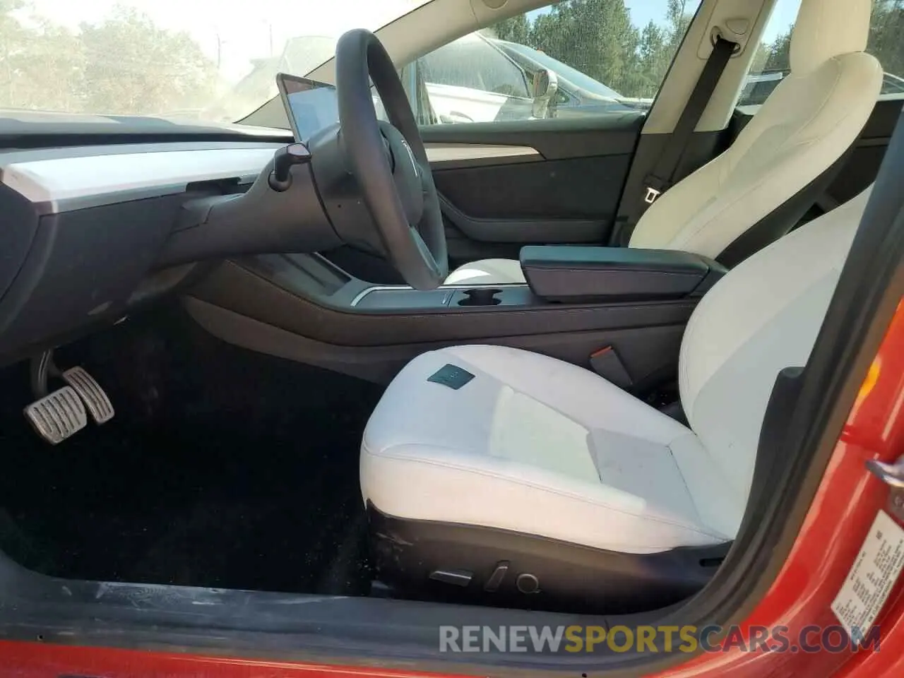 7 Photograph of a damaged car 5YJ3E1ECXMF049494 TESLA MODEL 3 2021