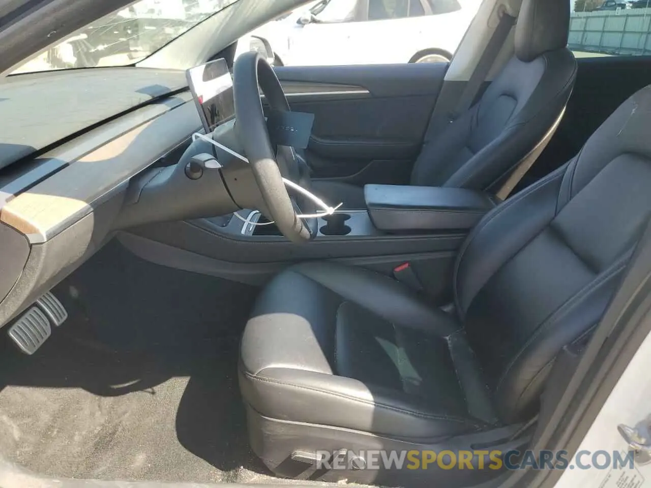 7 Фотография поврежденного автомобиля 5YJ3E1ECXMF091342 TESLA MODEL 3 2021