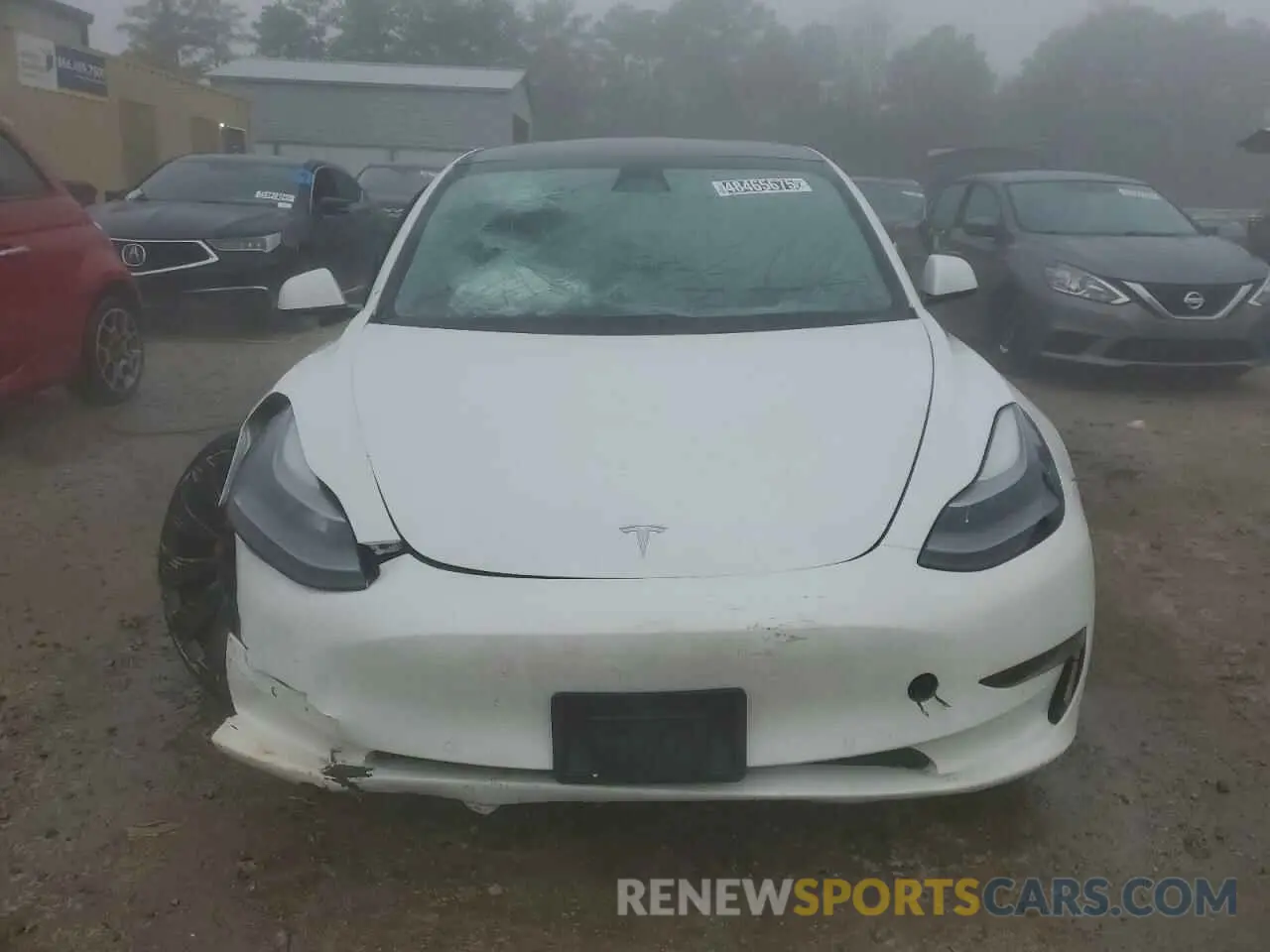 5 Фотография поврежденного автомобиля 5YJ3E1ECXMF984417 TESLA MODEL 3 2021