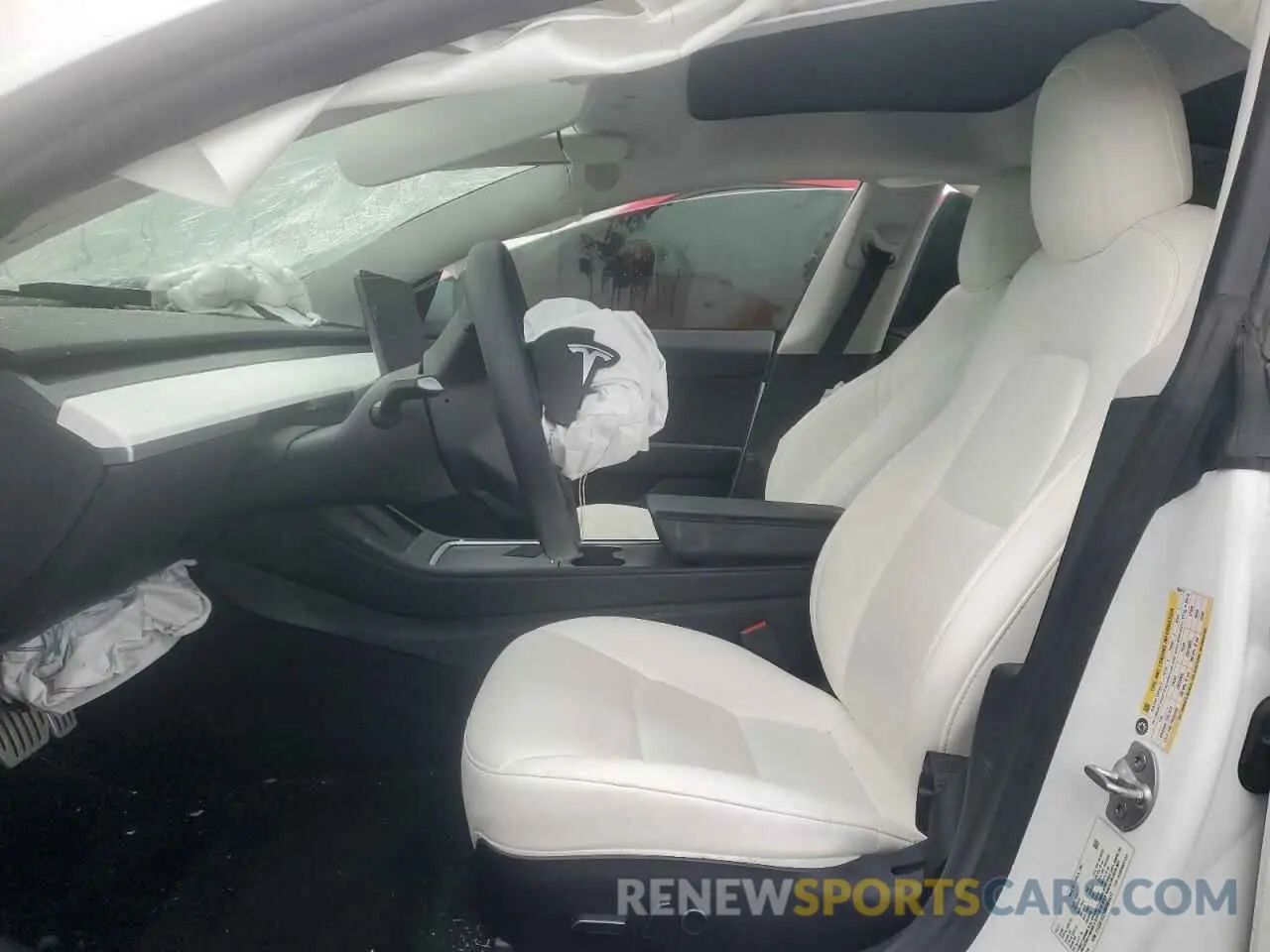 7 Фотография поврежденного автомобиля 5YJ3E1ECXMF984417 TESLA MODEL 3 2021