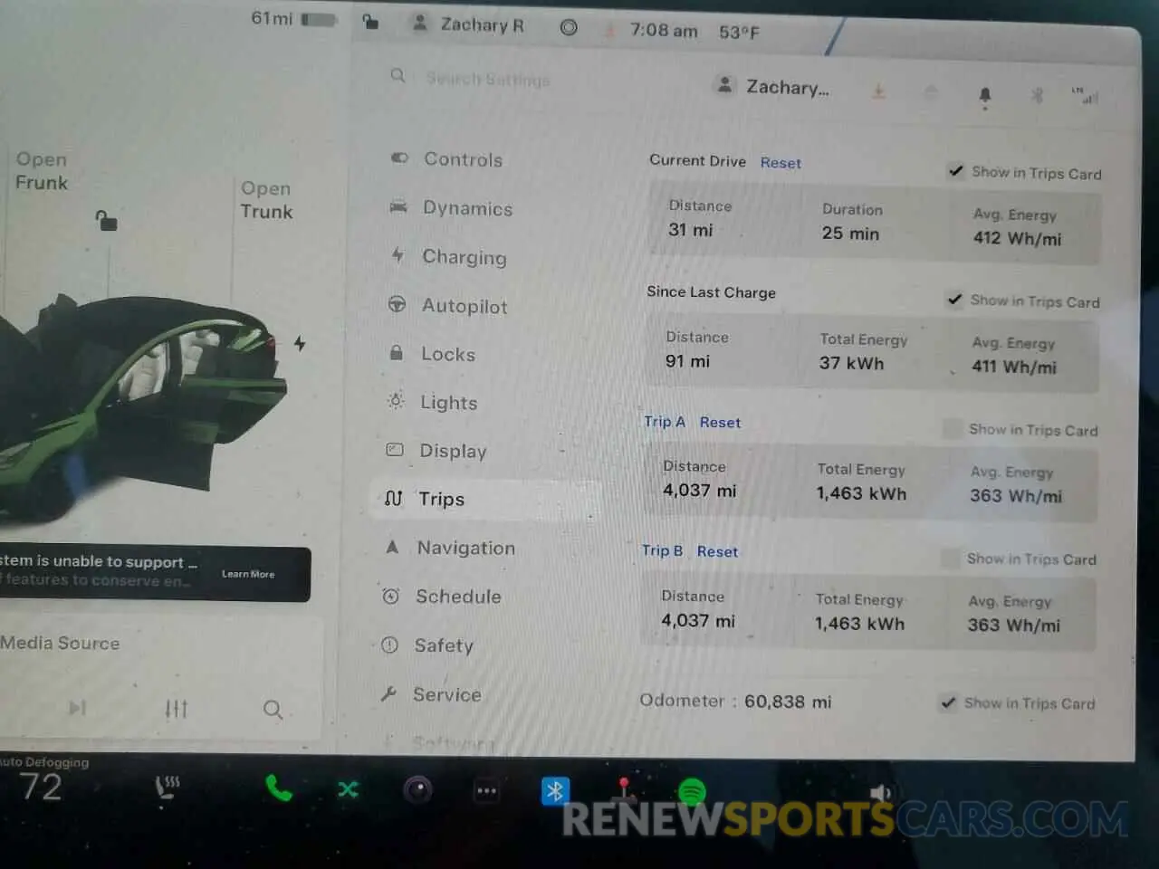 9 Фотография поврежденного автомобиля 5YJ3E1ECXMF984417 TESLA MODEL 3 2021
