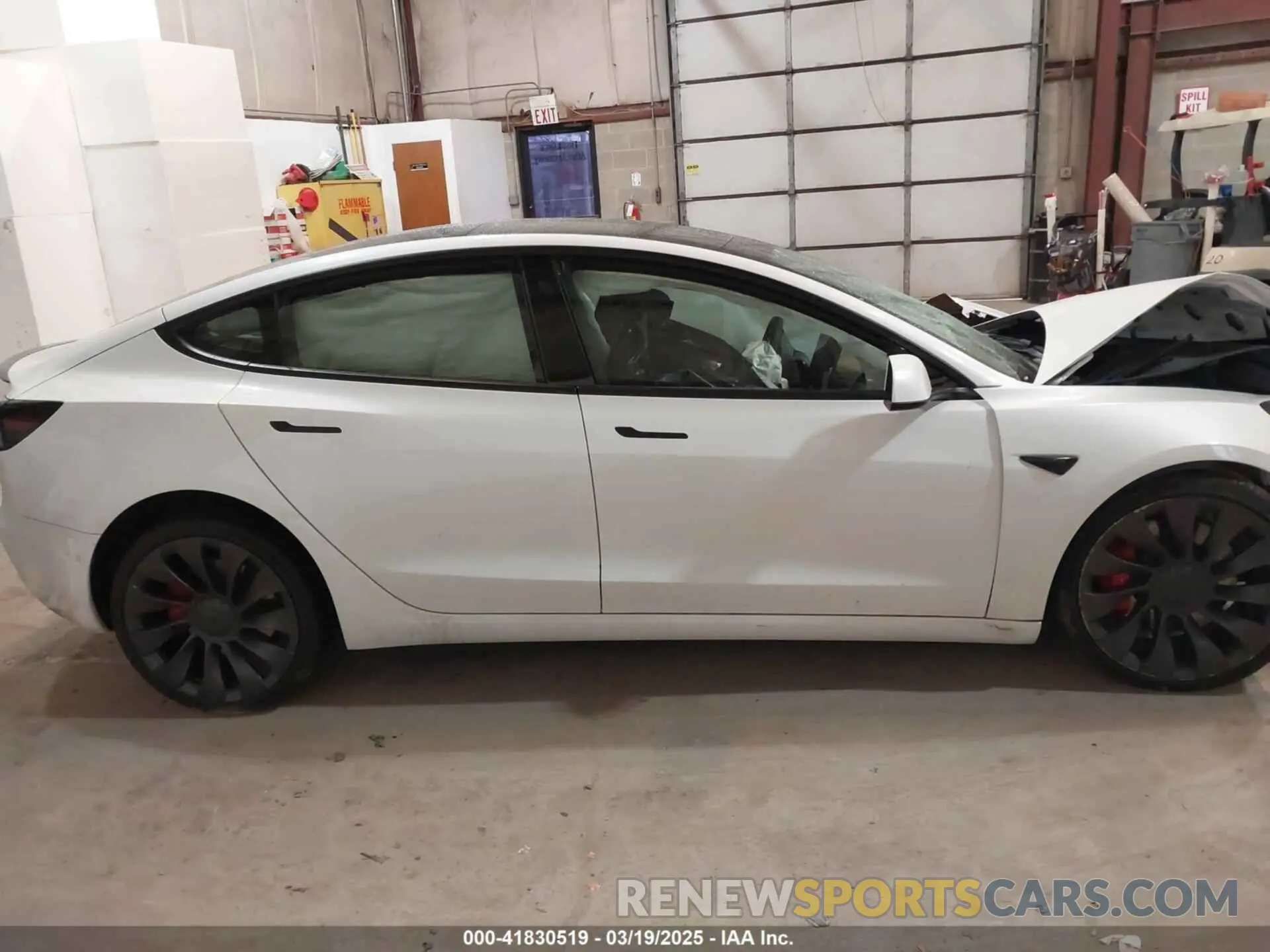 12 Photograph of a damaged car 5YJ3E1ECXMF991836 TESLA MODEL 3 2021