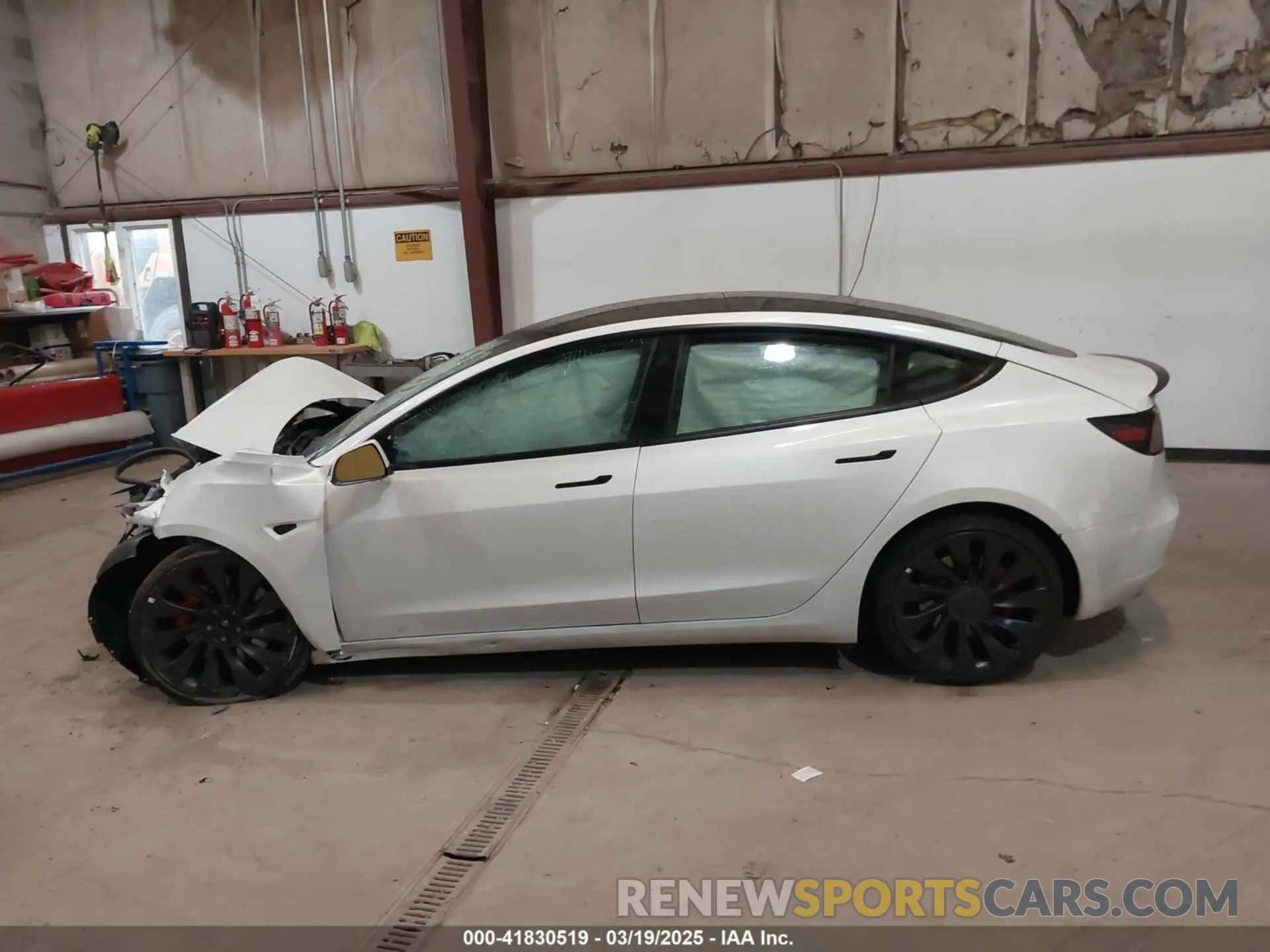 13 Photograph of a damaged car 5YJ3E1ECXMF991836 TESLA MODEL 3 2021
