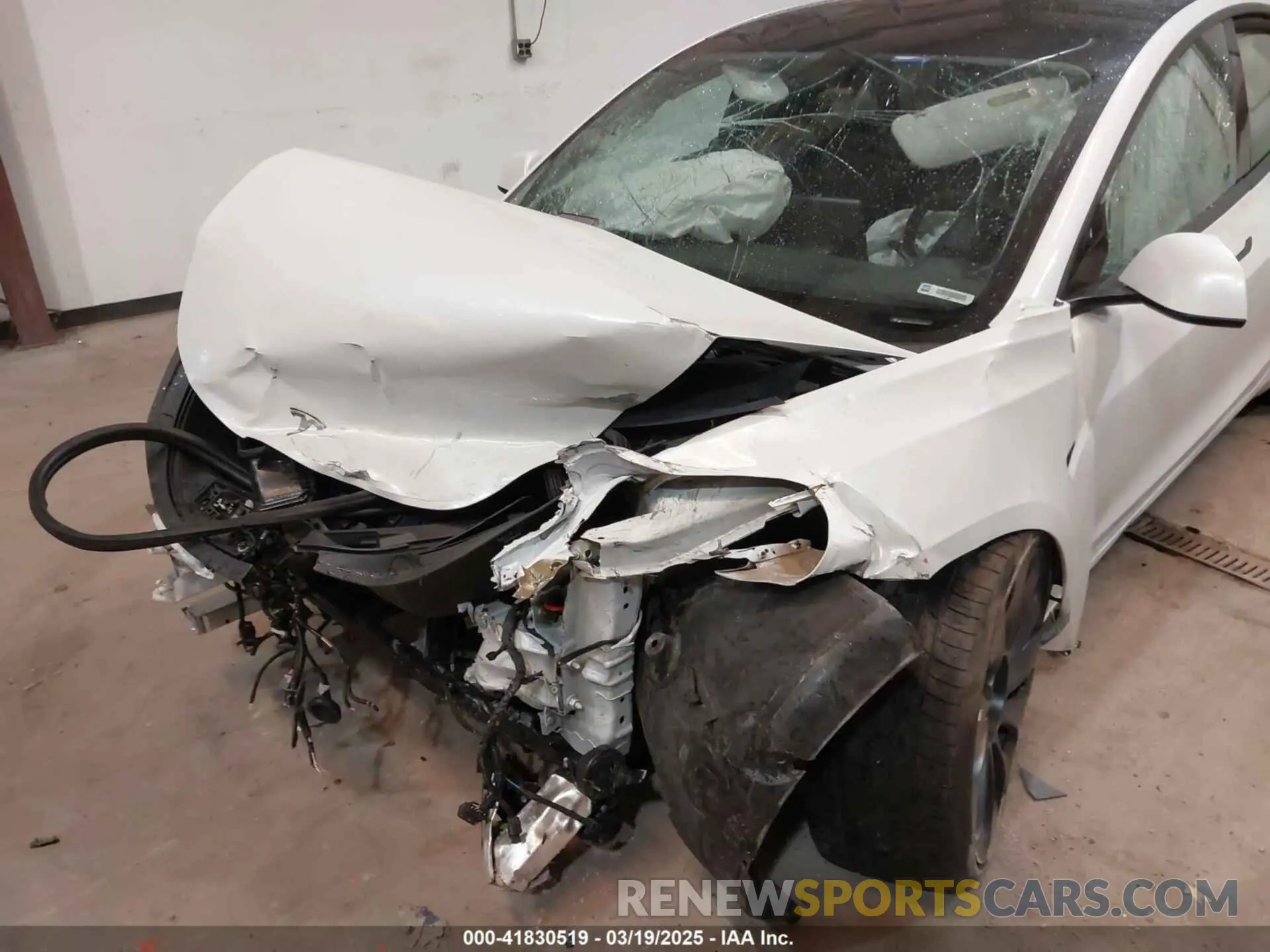 6 Photograph of a damaged car 5YJ3E1ECXMF991836 TESLA MODEL 3 2021