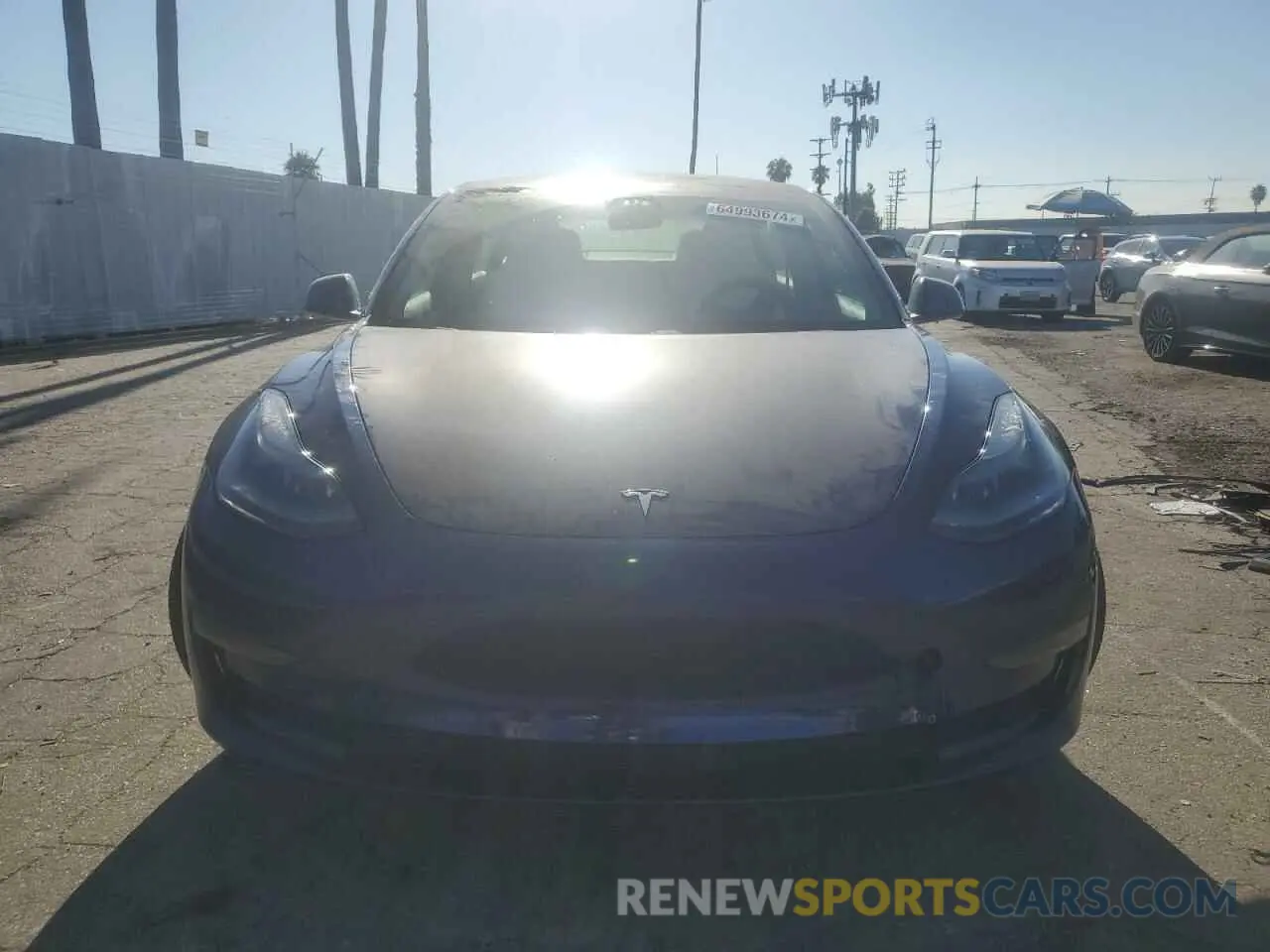 5 Photograph of a damaged car 5YJ3E1ECXMF995613 TESLA MODEL 3 2021