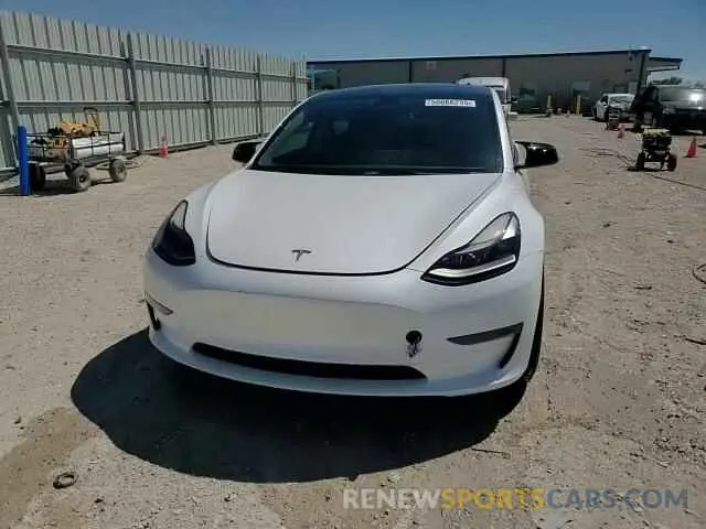 13 Photograph of a damaged car 5YJ3E1EA0NF108956 TESLA MODEL 3 2022