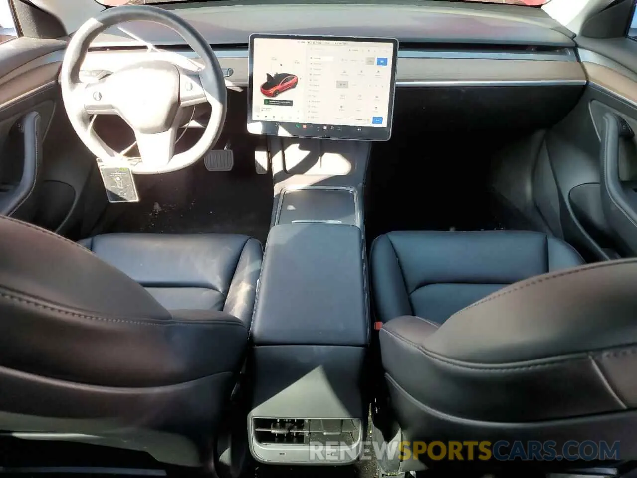 8 Photograph of a damaged car 5YJ3E1EA0NF115227 TESLA MODEL 3 2022