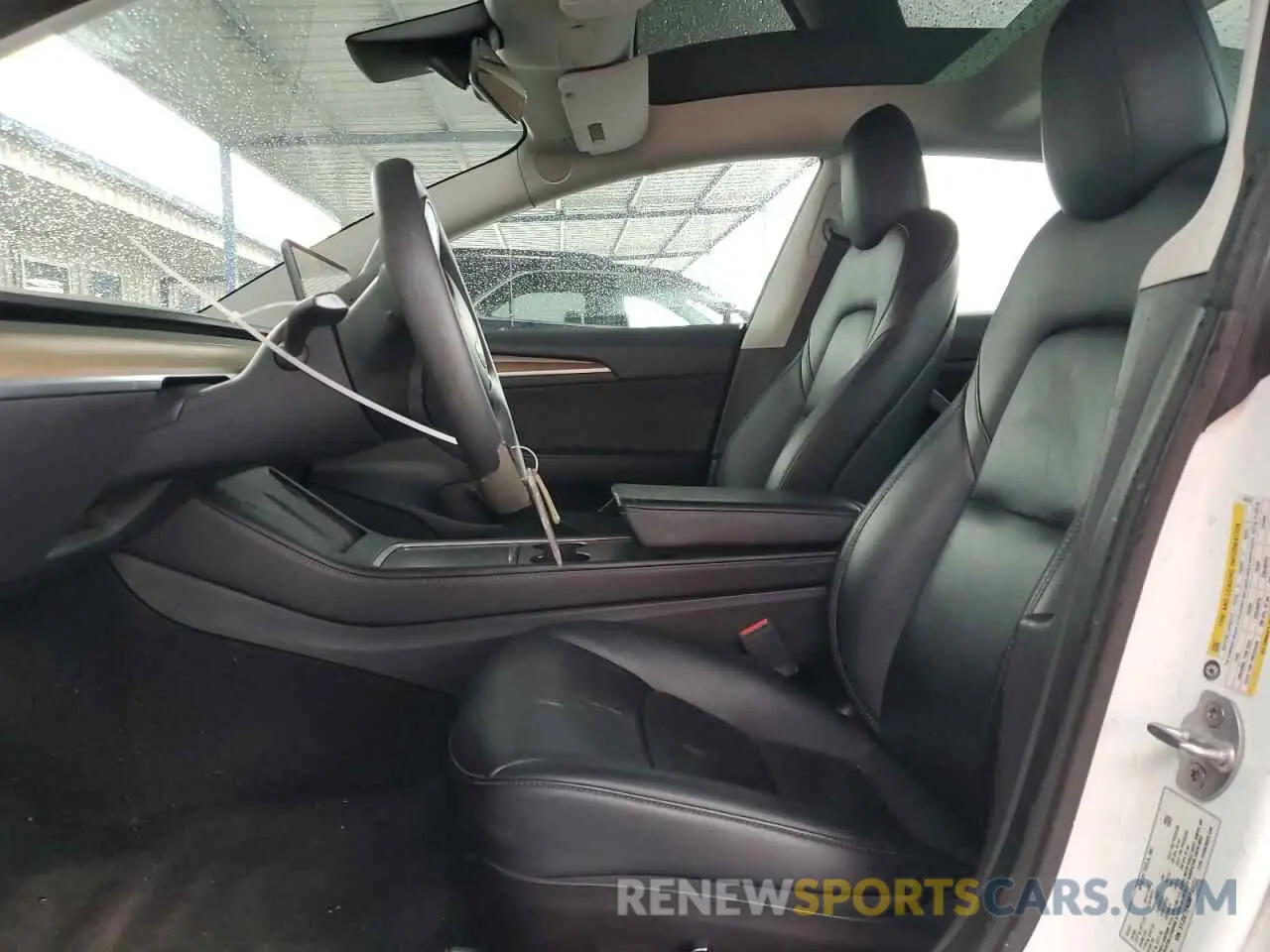 7 Photograph of a damaged car 5YJ3E1EA0NF145537 TESLA MODEL 3 2022