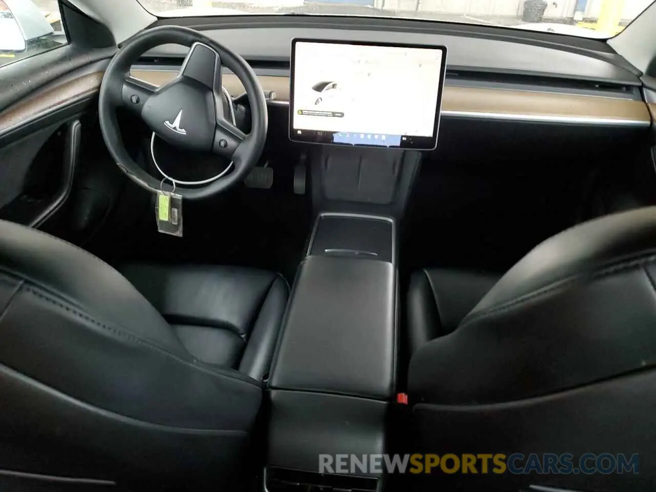 8 Photograph of a damaged car 5YJ3E1EA0NF145537 TESLA MODEL 3 2022