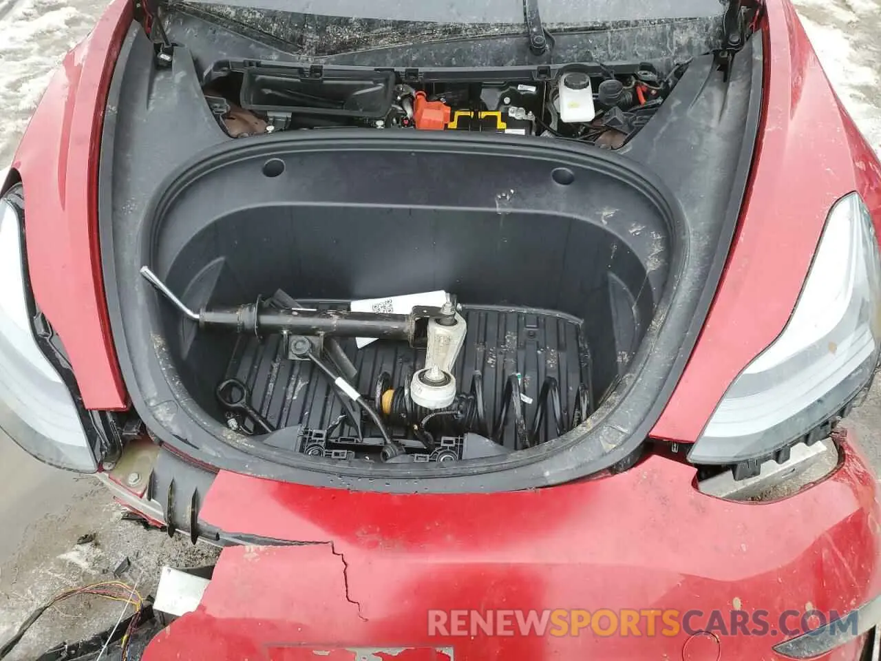 11 Фотография поврежденного автомобиля 5YJ3E1EA0NF157719 TESLA MODEL 3 2022
