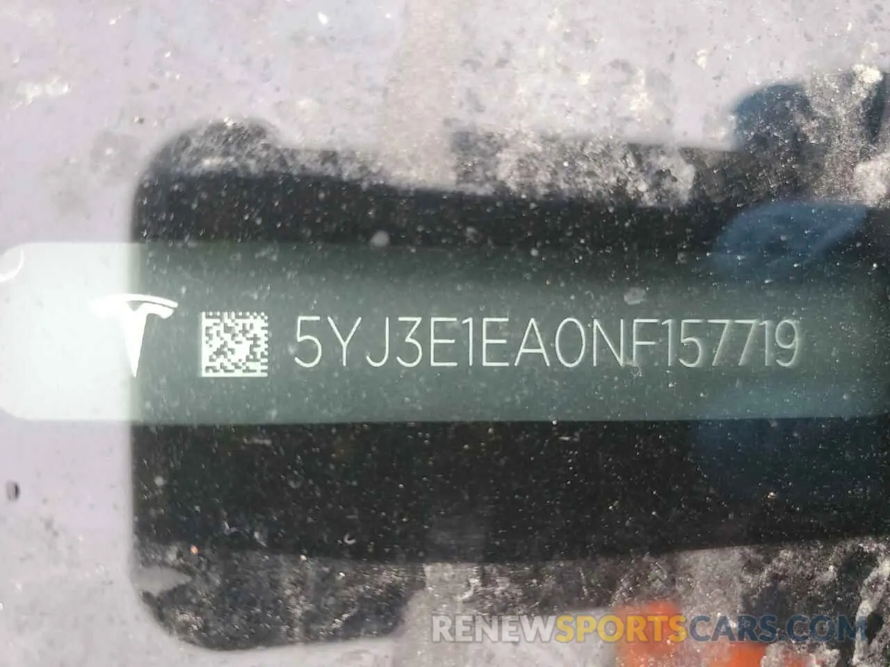 12 Фотография поврежденного автомобиля 5YJ3E1EA0NF157719 TESLA MODEL 3 2022