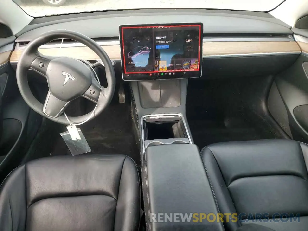 8 Photograph of a damaged car 5YJ3E1EA0NF160989 TESLA MODEL 3 2022