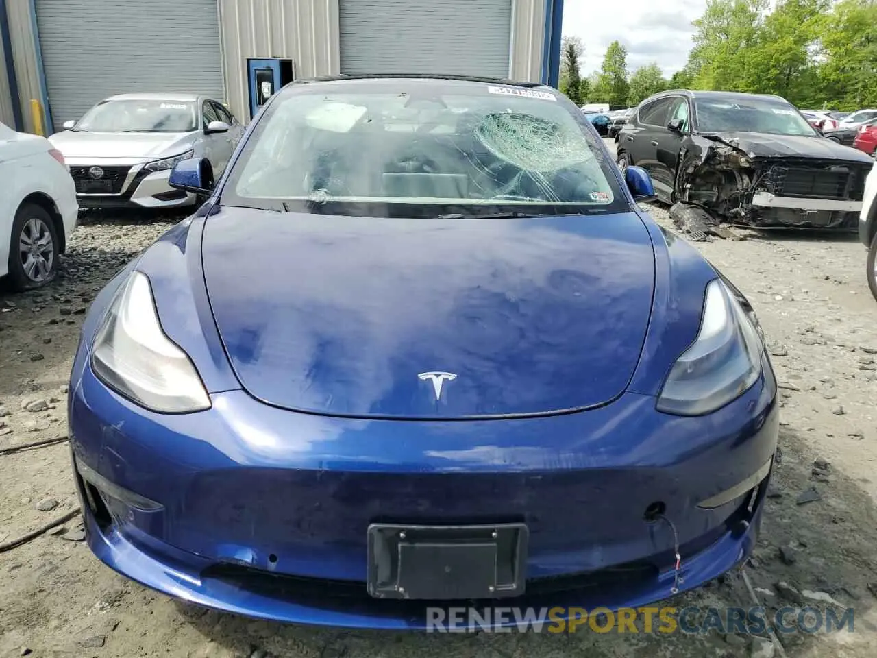 5 Photograph of a damaged car 5YJ3E1EA0NF184984 TESLA MODEL 3 2022