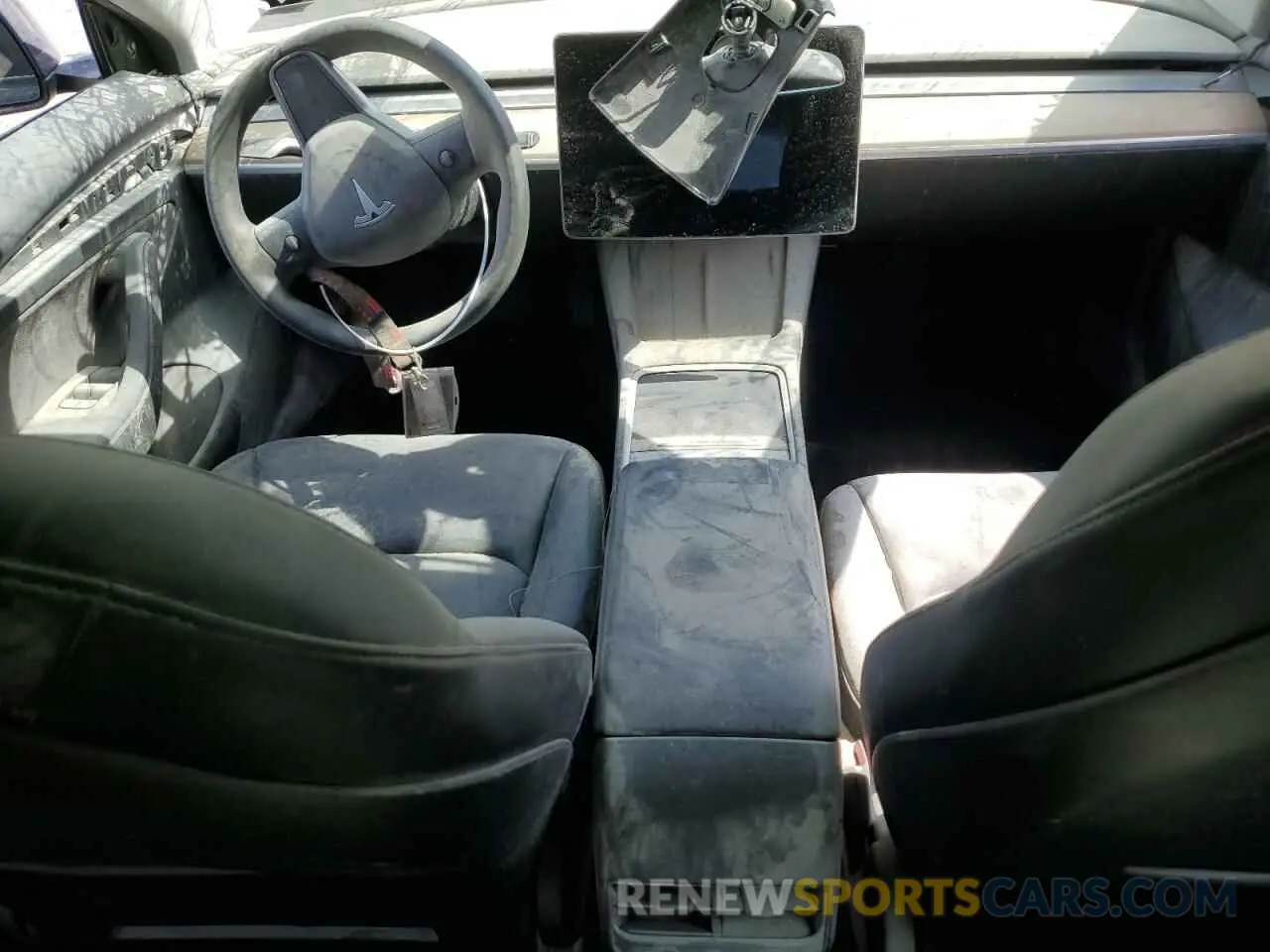 8 Photograph of a damaged car 5YJ3E1EA0NF184984 TESLA MODEL 3 2022