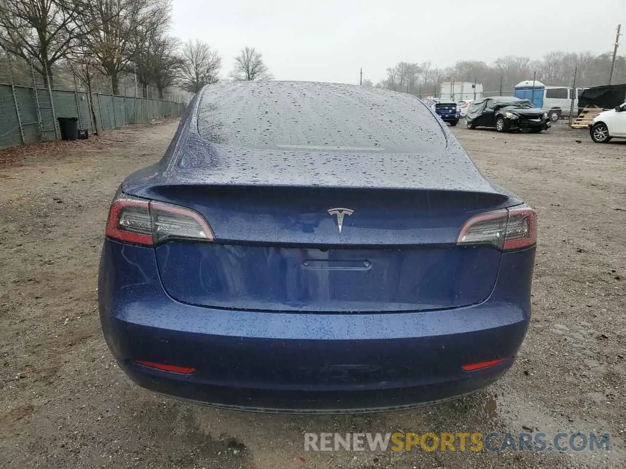 6 Photograph of a damaged car 5YJ3E1EA0NF185701 TESLA MODEL 3 2022