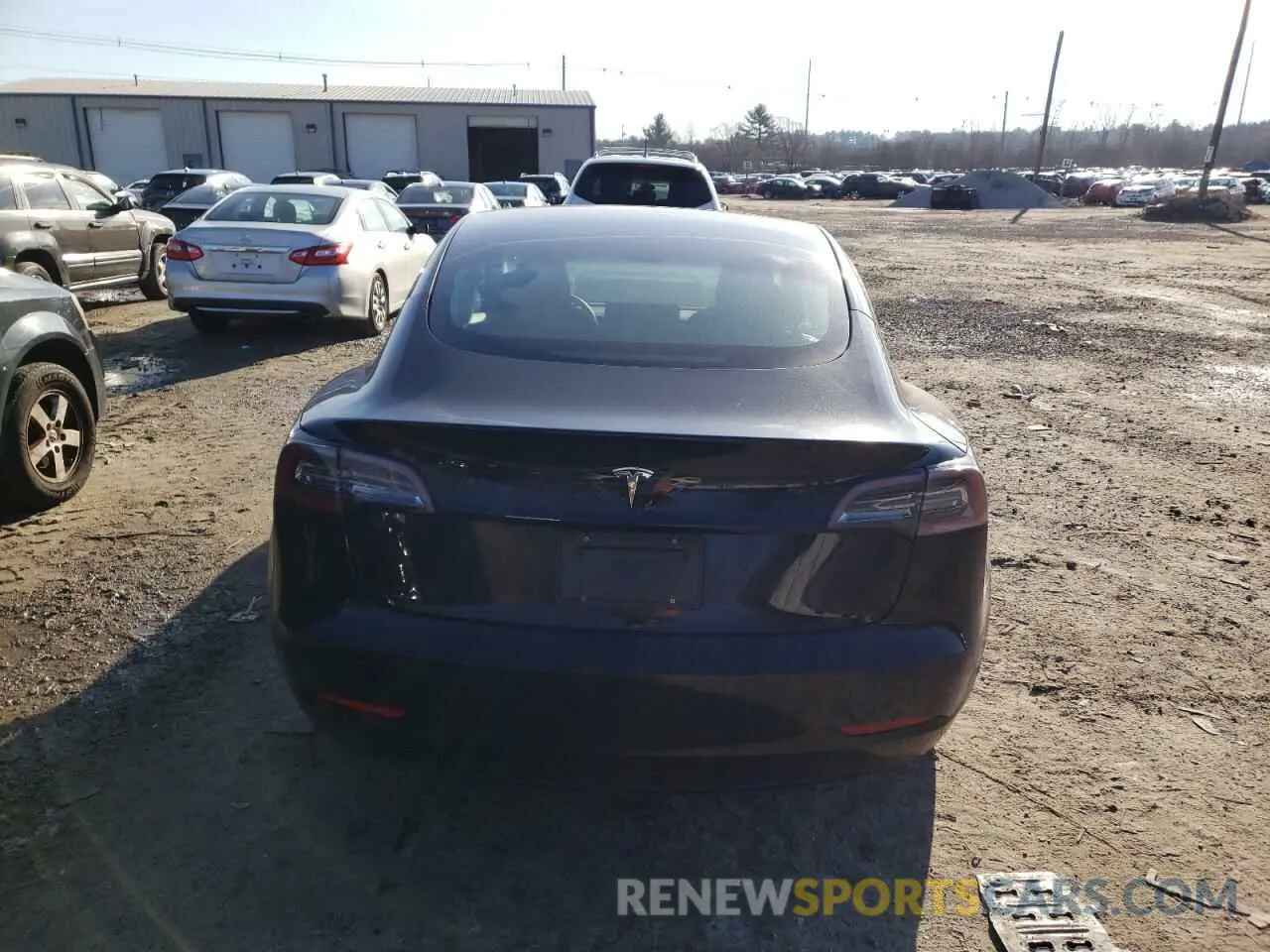 6 Photograph of a damaged car 5YJ3E1EA0NF186301 TESLA MODEL 3 2022