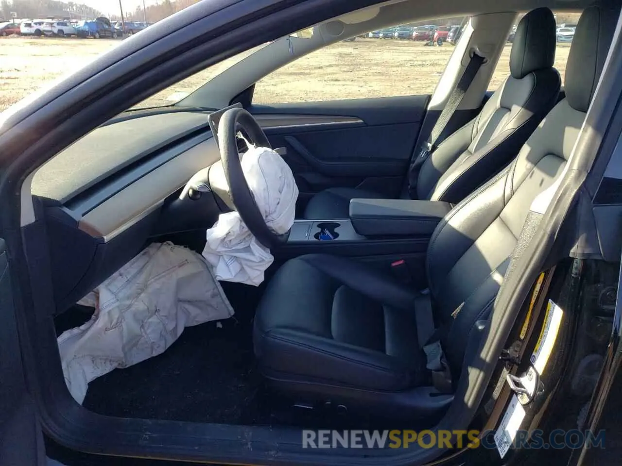 7 Photograph of a damaged car 5YJ3E1EA0NF186301 TESLA MODEL 3 2022