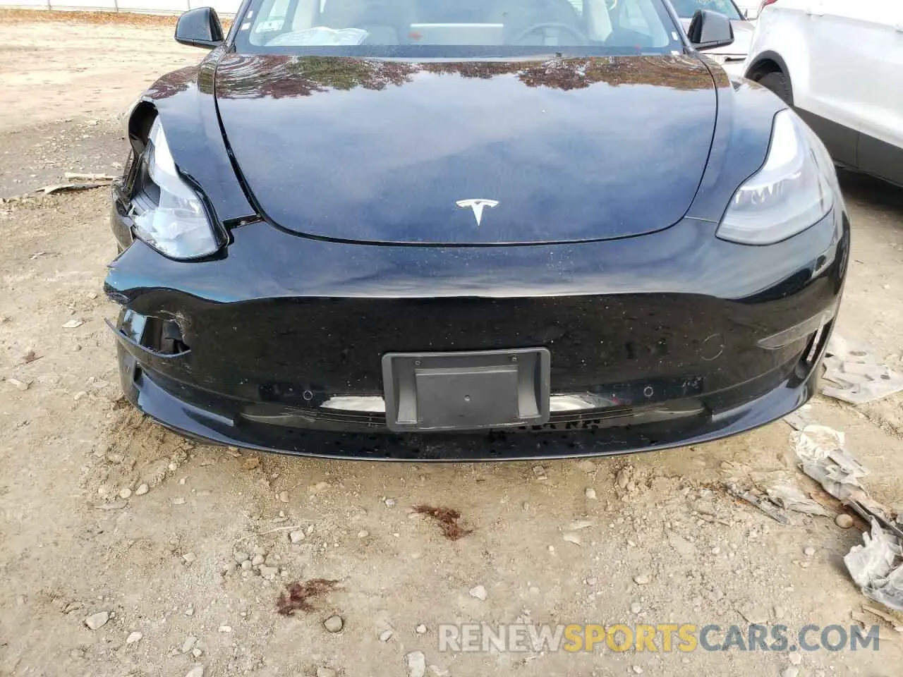 9 Фотография поврежденного автомобиля 5YJ3E1EA0NF187237 TESLA MODEL 3 2022