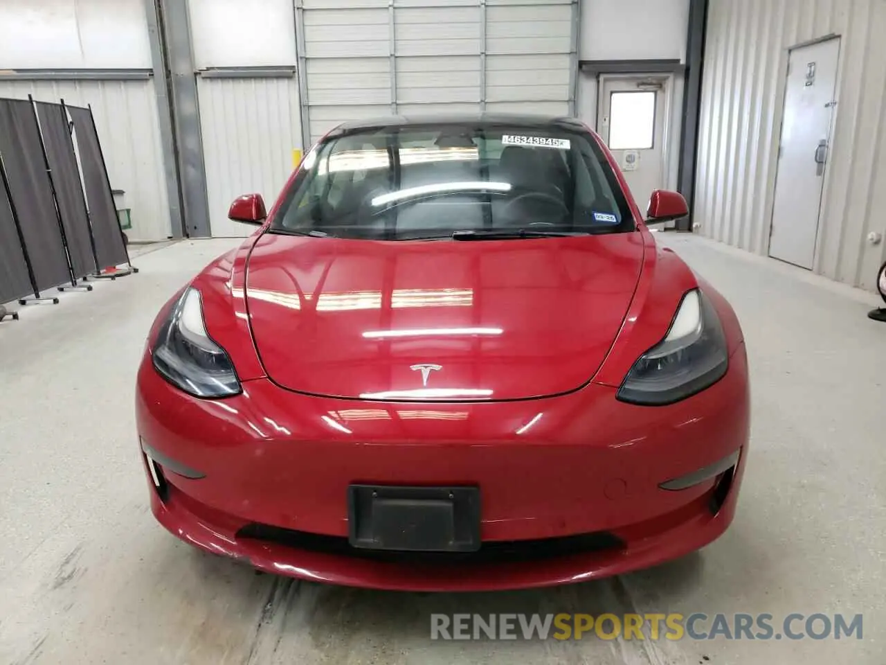 5 Photograph of a damaged car 5YJ3E1EA0NF187769 TESLA MODEL 3 2022