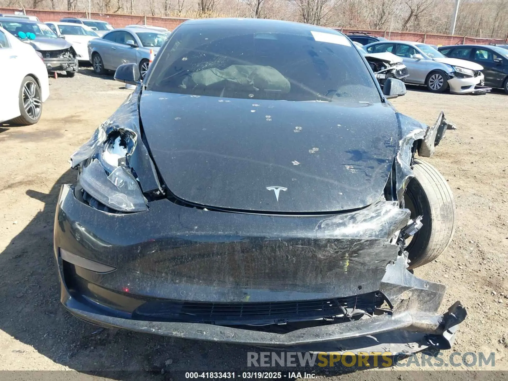11 Photograph of a damaged car 5YJ3E1EA0NF190056 TESLA MODEL 3 2022