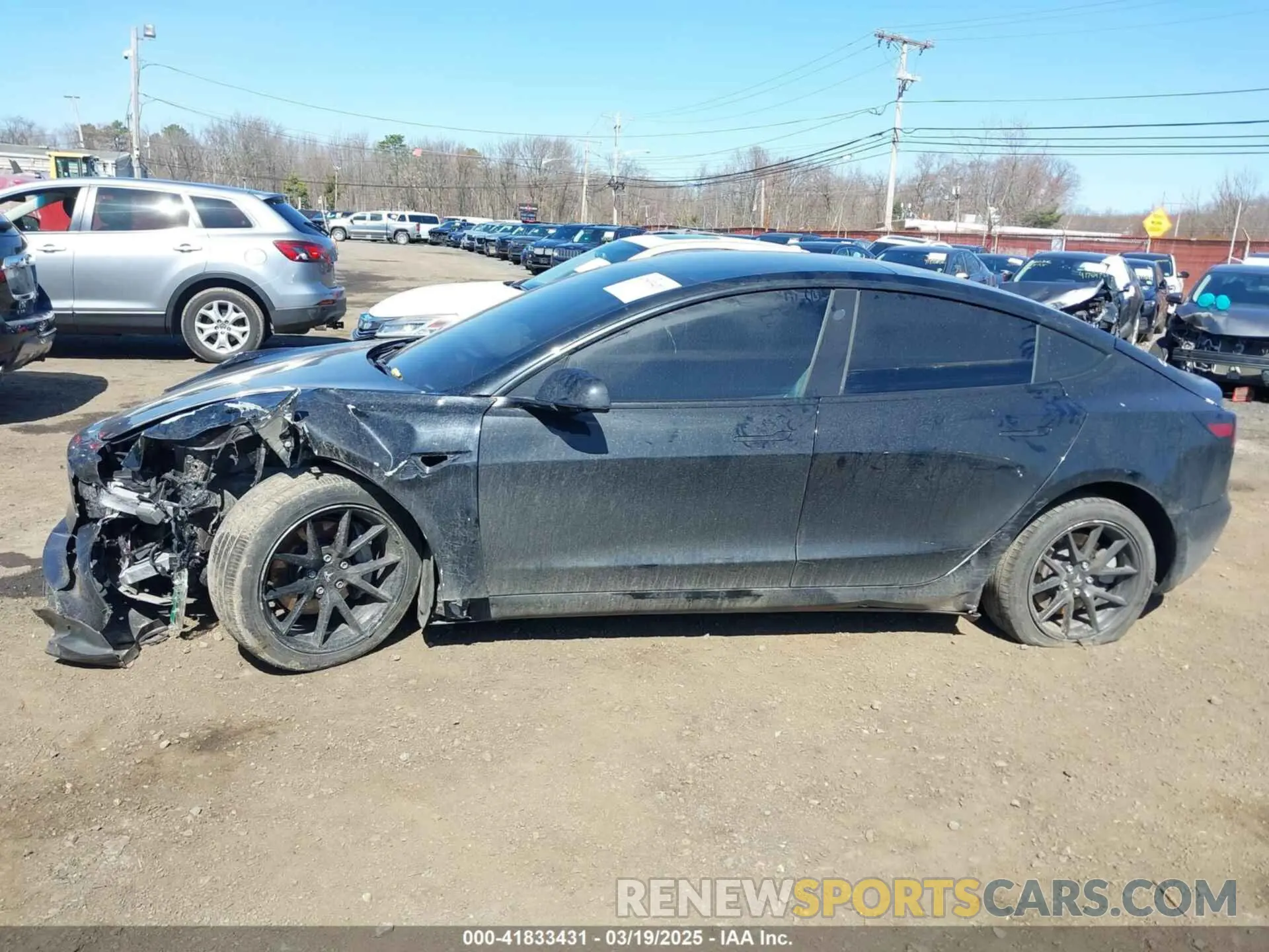13 Photograph of a damaged car 5YJ3E1EA0NF190056 TESLA MODEL 3 2022